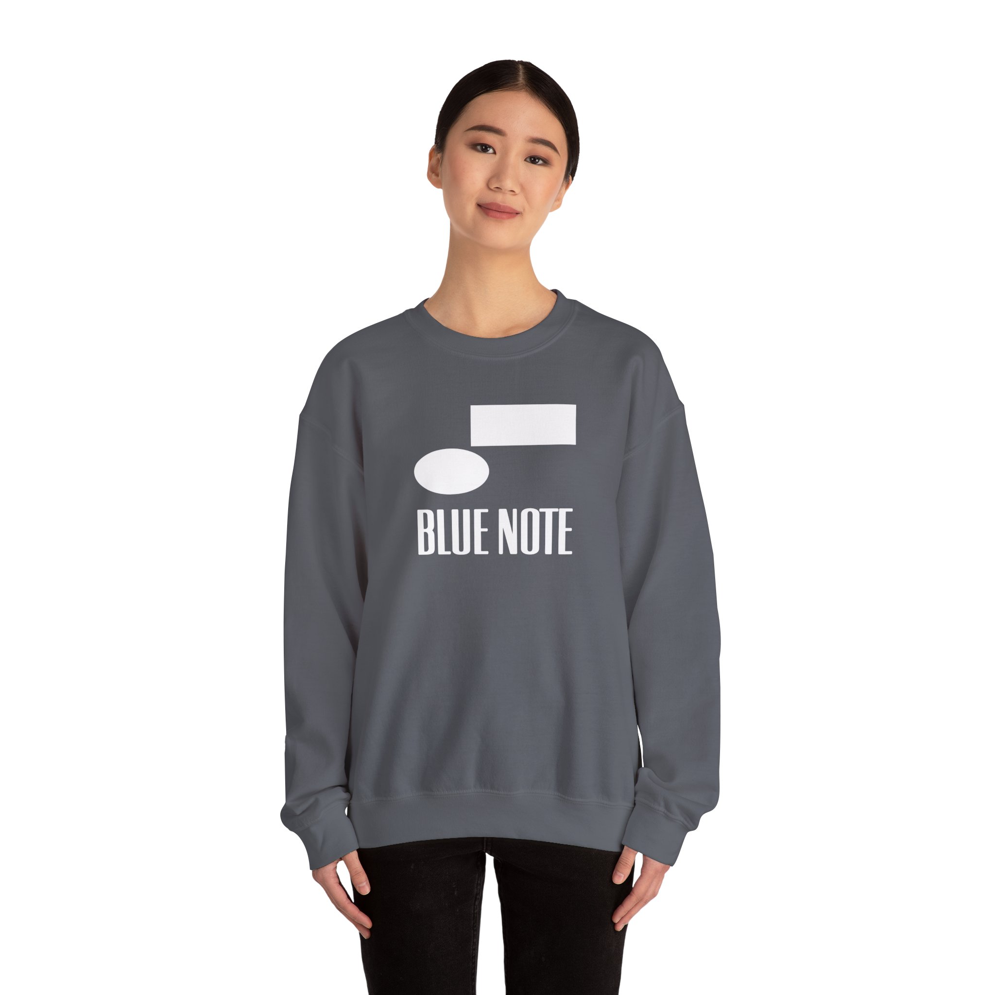Blue Note Records Unisex Heavy Blendâ„¢ Crewneck Sweatshirt