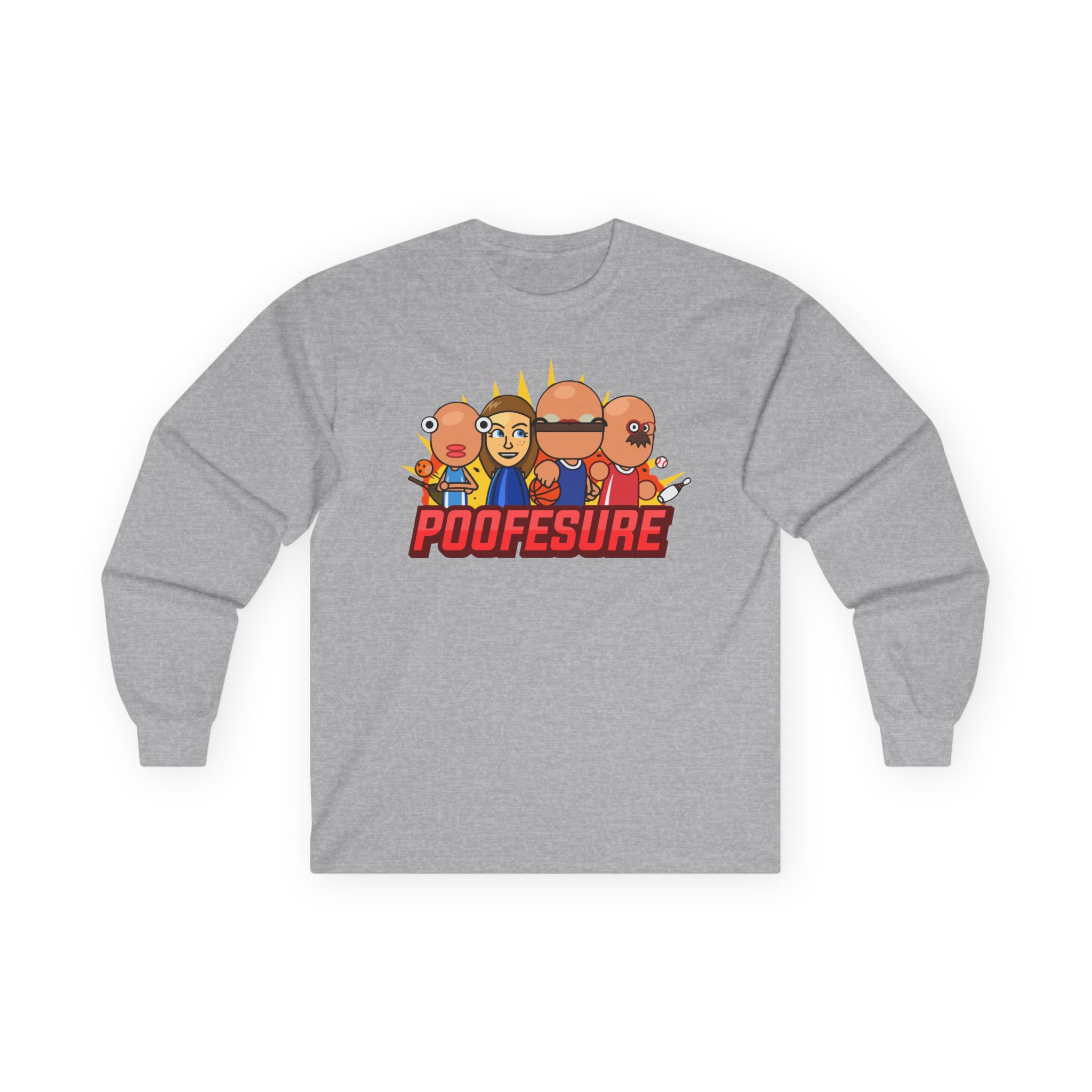 Poofesure Unisex Ultra Cotton Long Sleeve Tee