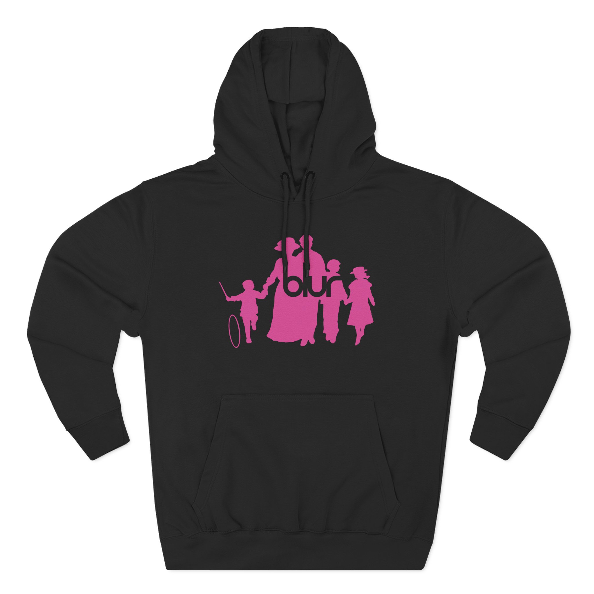 Blur Sunday Sunday Family Three-Panel Fleece Hoodie
