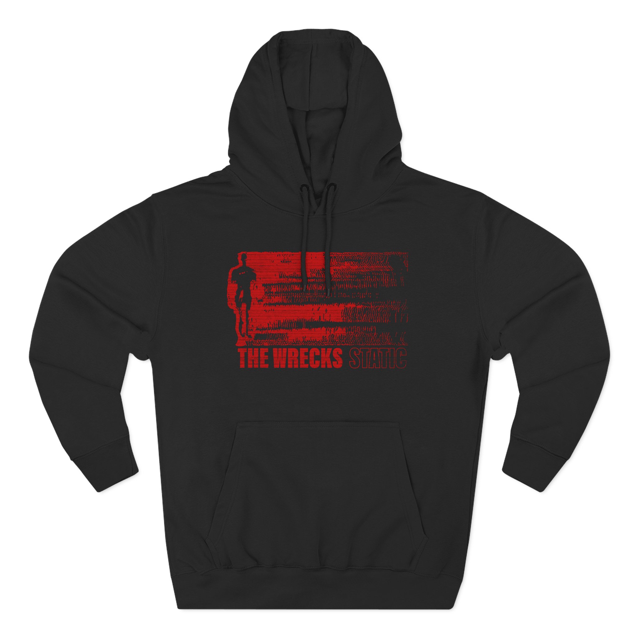 The Wrecks Static Three-Panel Fleece Hoodie