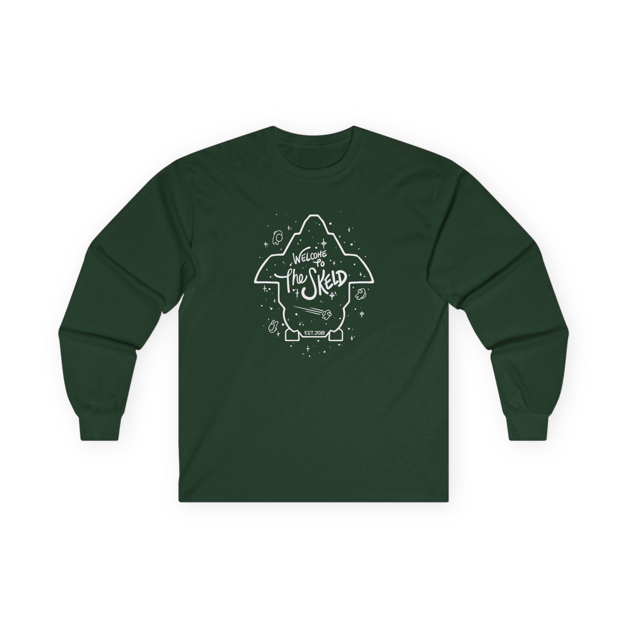 Among Us Welcome to the Skeld Unisex Ultra Cotton Long Sleeve Tee