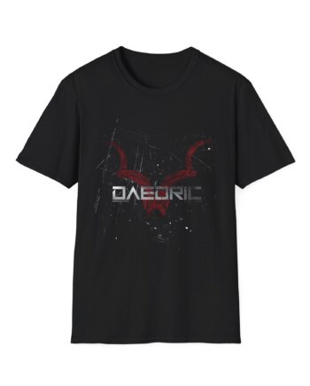 Daedric Eroded Logo Unisex Softstyle T-Shirt