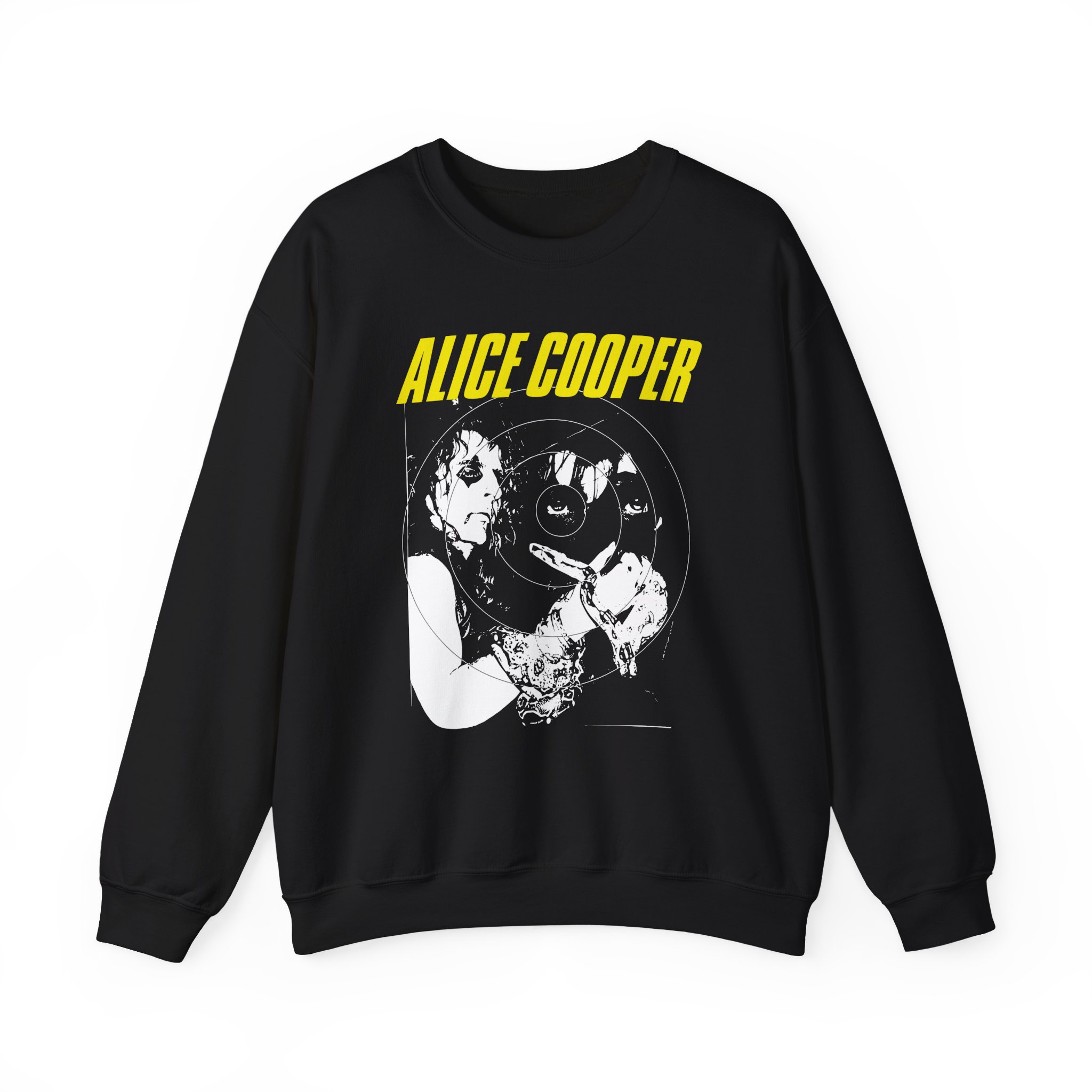 Alice Cooper Radial Horror Unisex Heavy Blendâ„¢ Crewneck Sweatshirt
