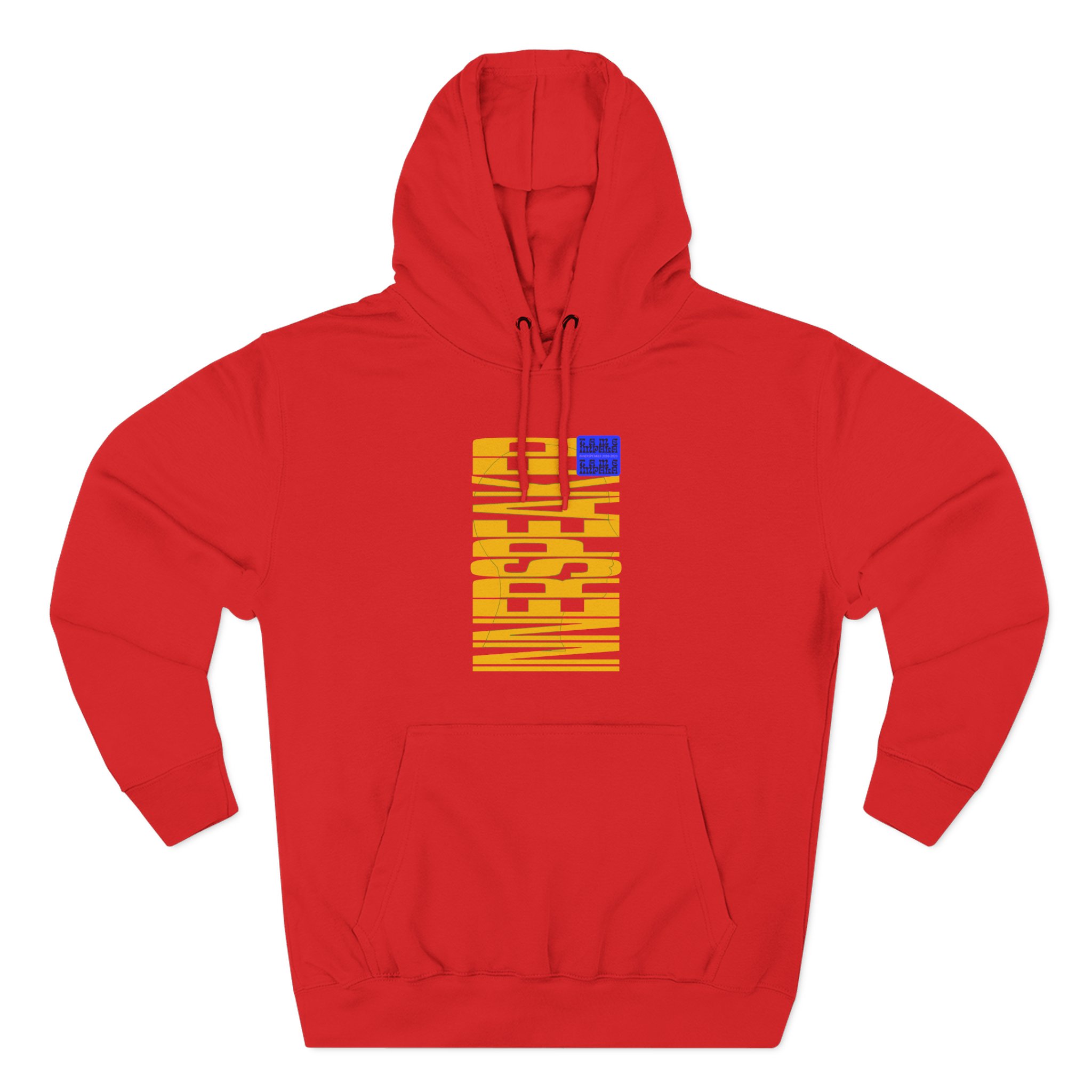 Tame Impala Inner Text Three-Panel Fleece Hoodie