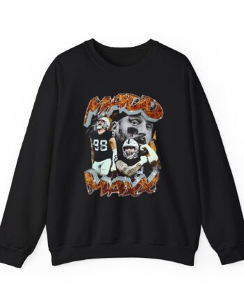 Maxx Crosby Mad Maxx Unisex Heavy Blend™ Crewneck Sweatshirt