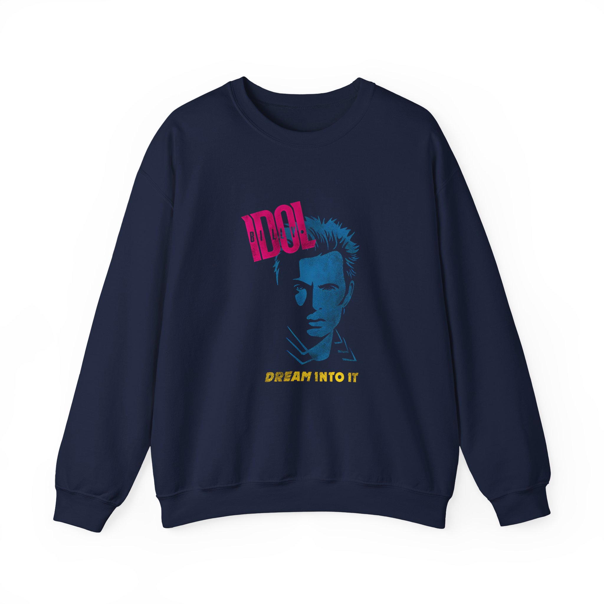 Billy Idol Dream Into It Album Unisex Heavy Blendâ„¢ Crewneck Sweatshirt