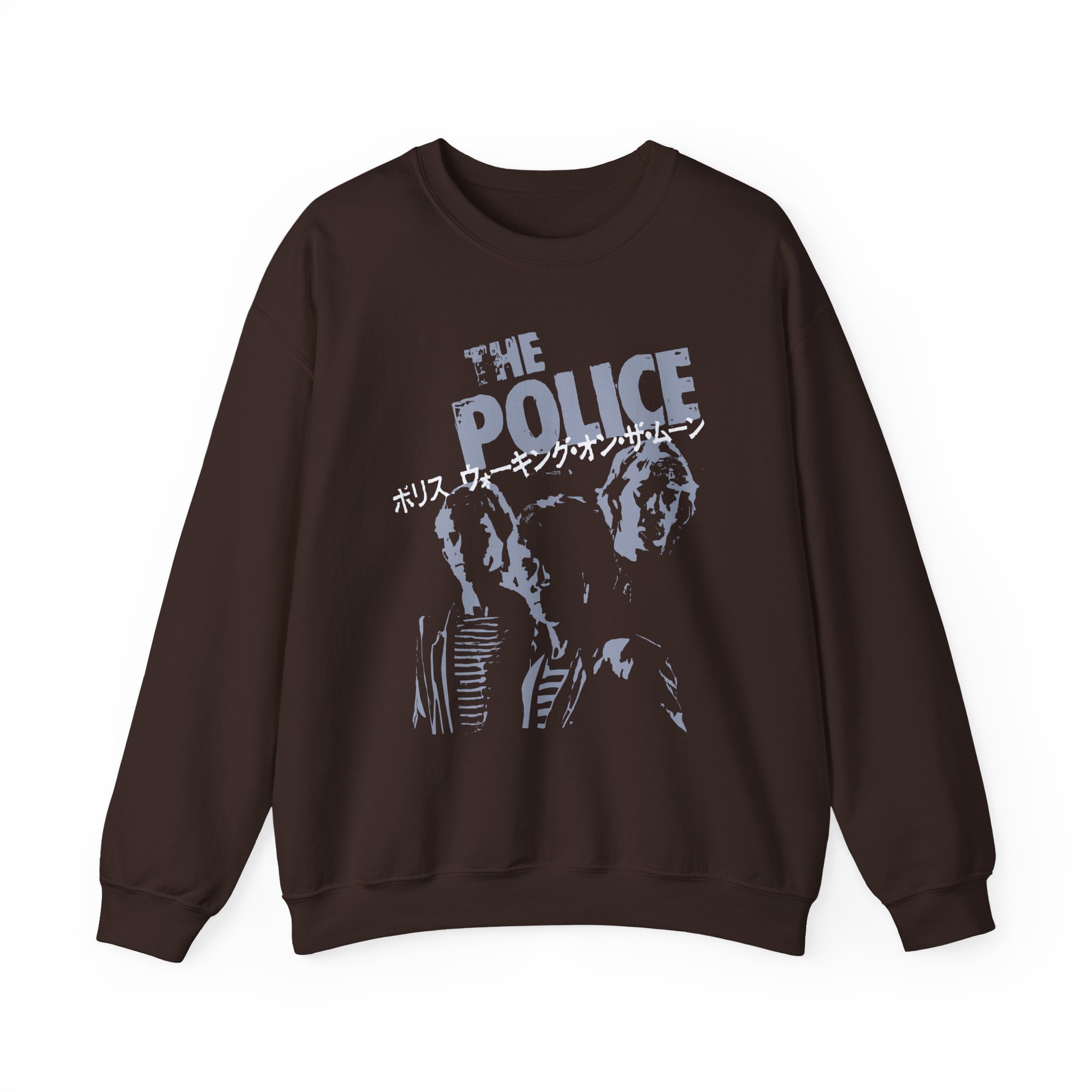 The Police Japan Retro Unisex Heavy Blendâ„¢ Crewneck Sweatshirt