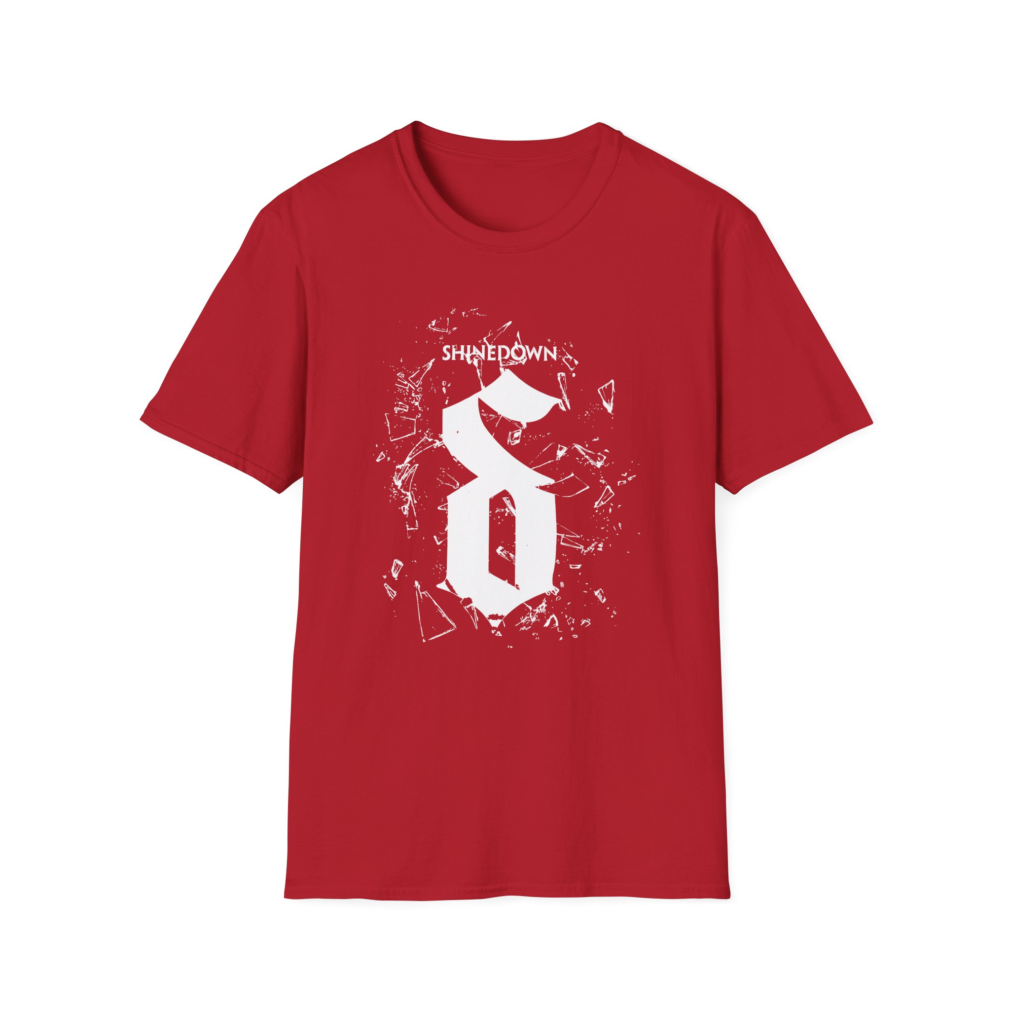 Shinedown Shattered Unisex Softstyle T-Shirt