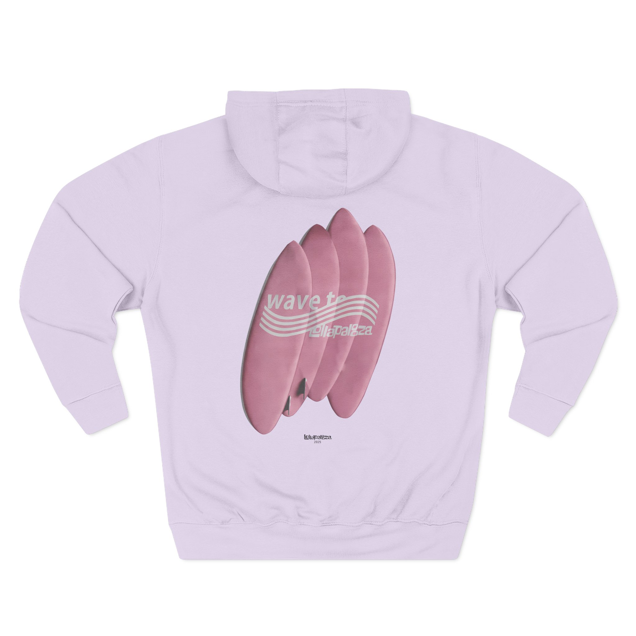 Wave to Earth Lollapolooza Three-Panel Fleece Hoodie