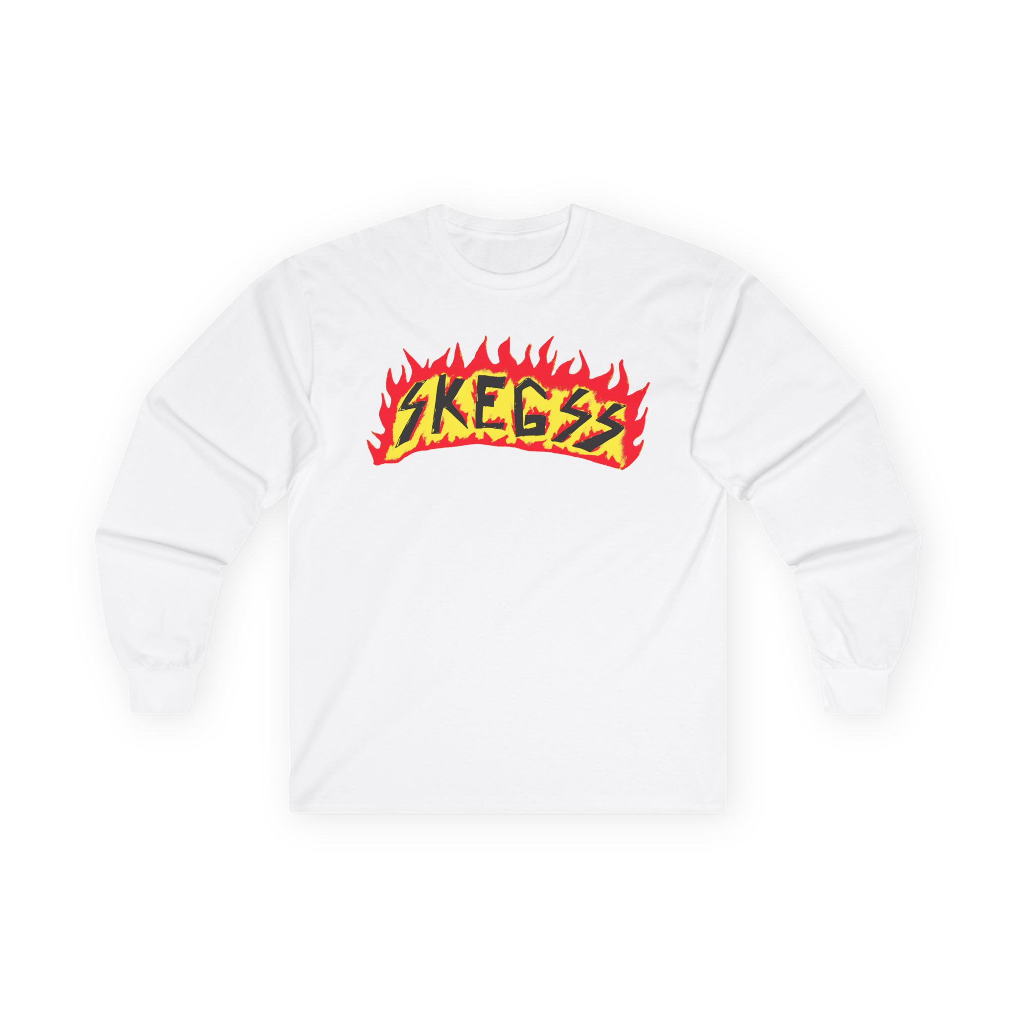 Skegss Flame Logo Unisex Ultra Cotton Long Sleeve Tee
