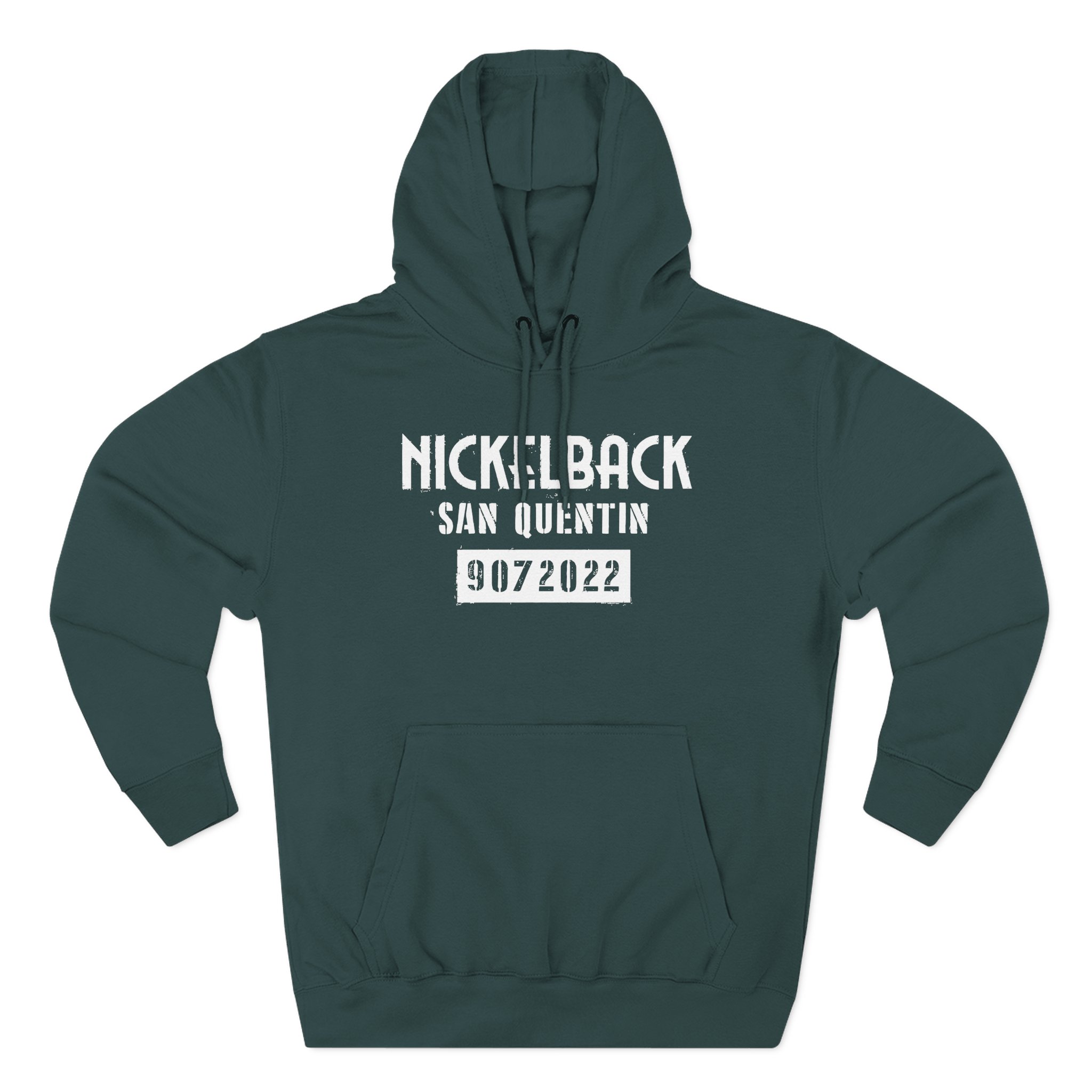 Nickelback San Quentin Three-Panel Fleece Hoodie