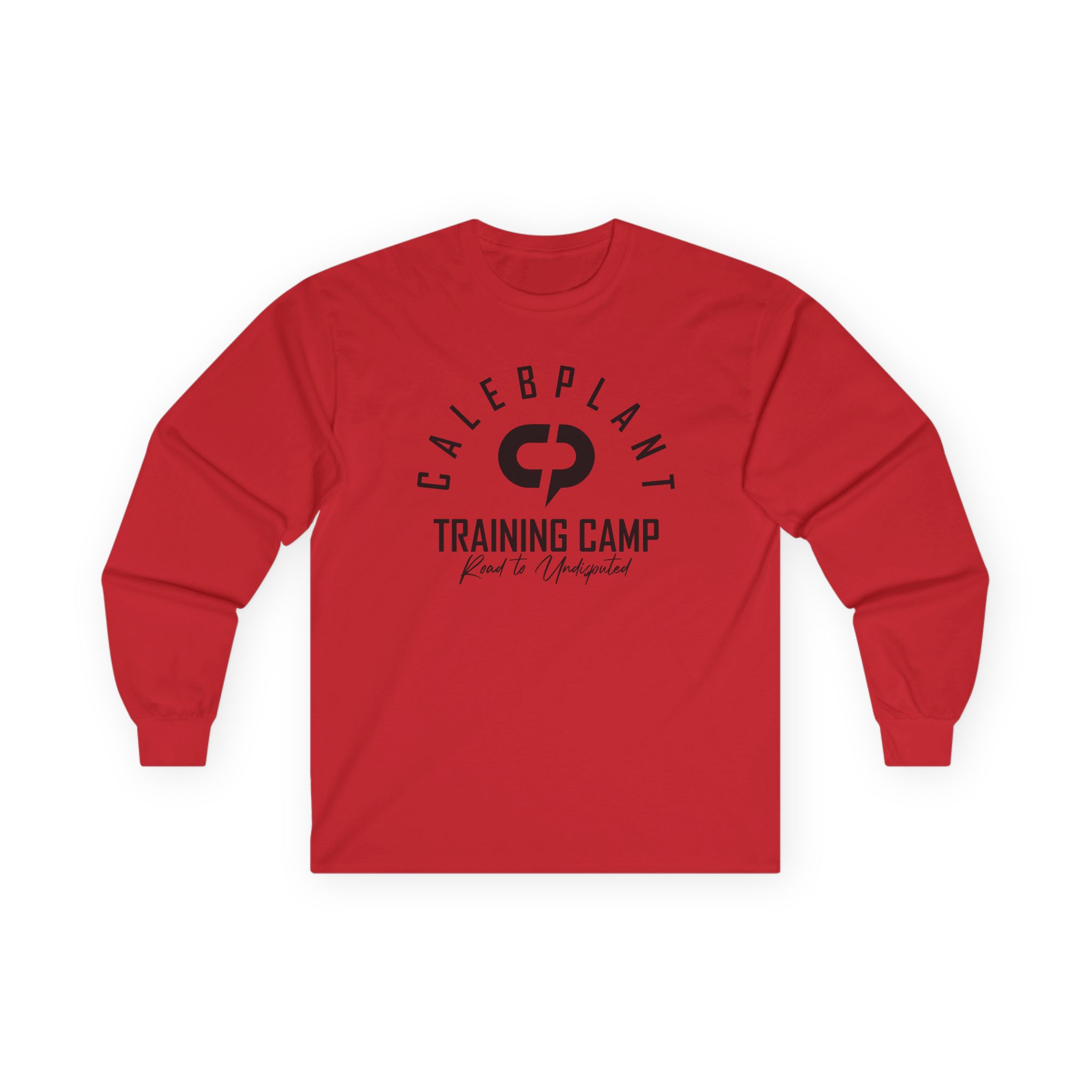 Caleb Plant Training Camp W/ Logo Unisex Ultra Cotton Long Sleeve Tee