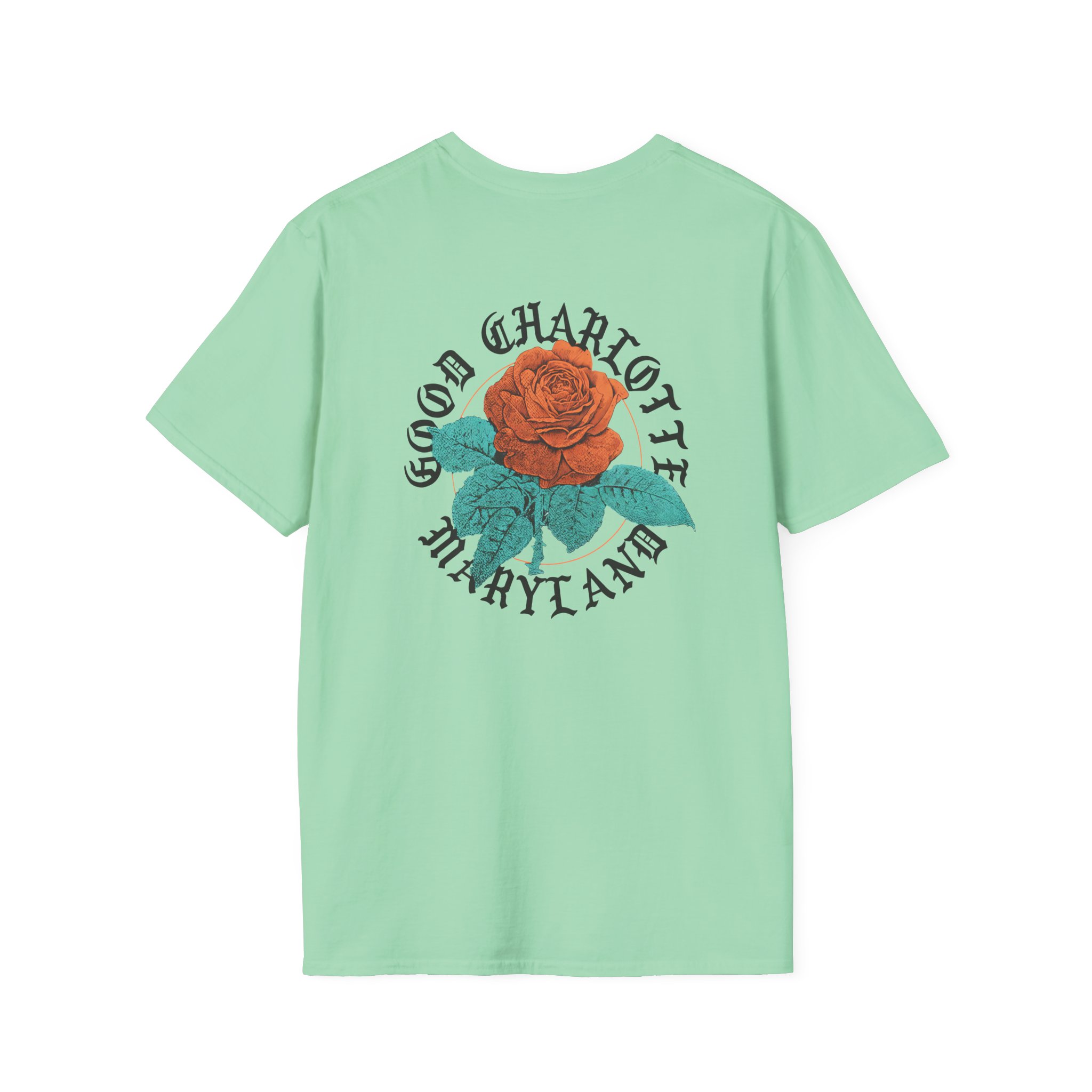 Good Charlotte Rose Maryland Unisex Softstyle T-Shirt