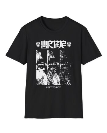 Wormrot Left to Rot Cover Unisex Softstyle T-Shirt