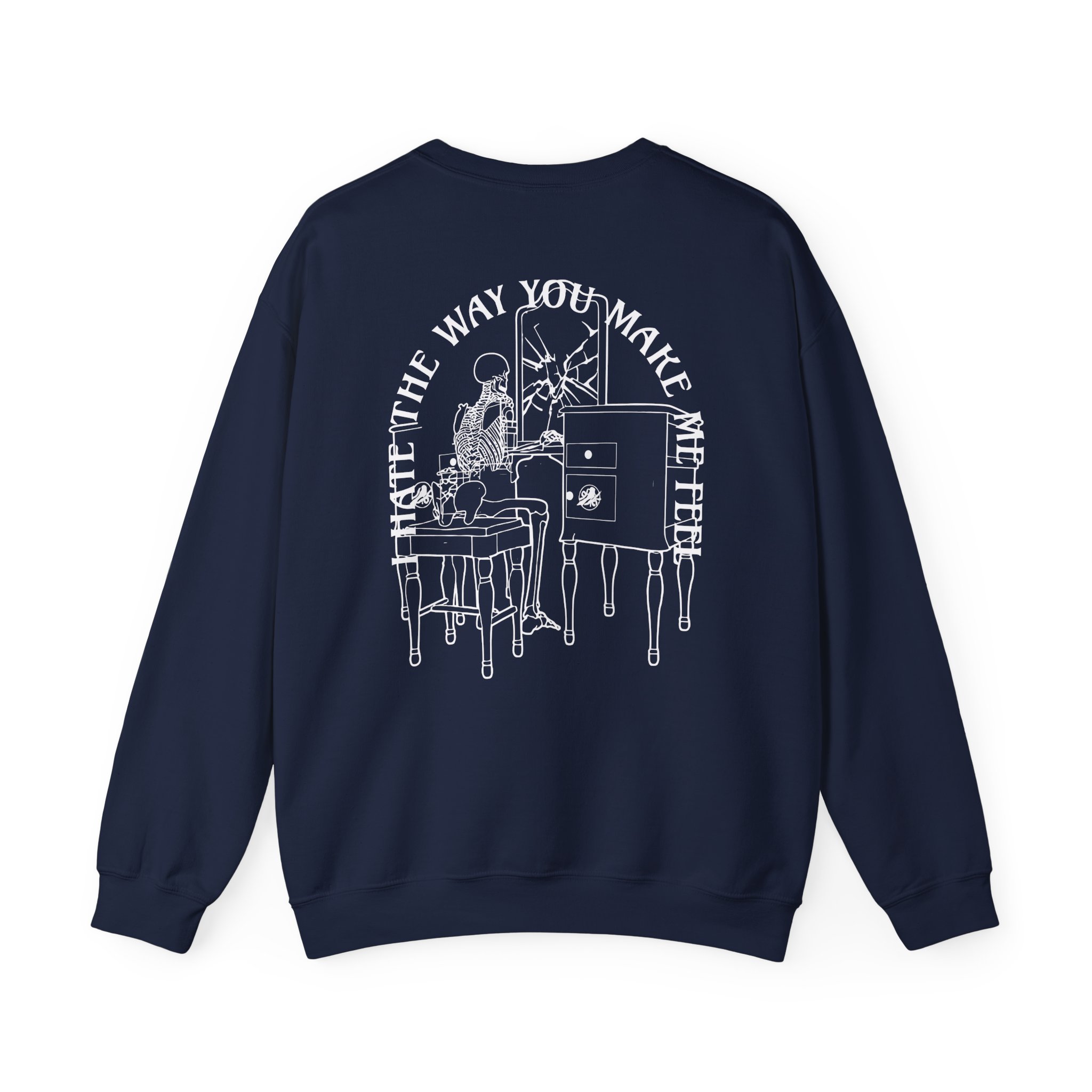 Bayside Vanity Unisex Heavy Blendâ„¢ Crewneck Sweatshirt