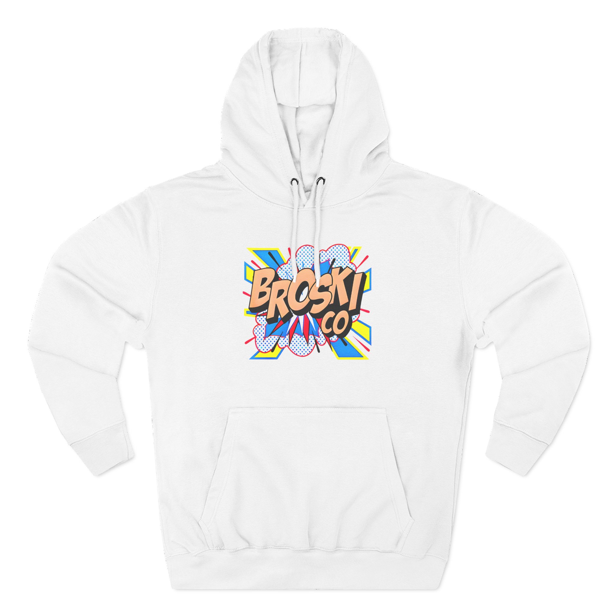 Broski Report Three-Panel Fleece Hoodie