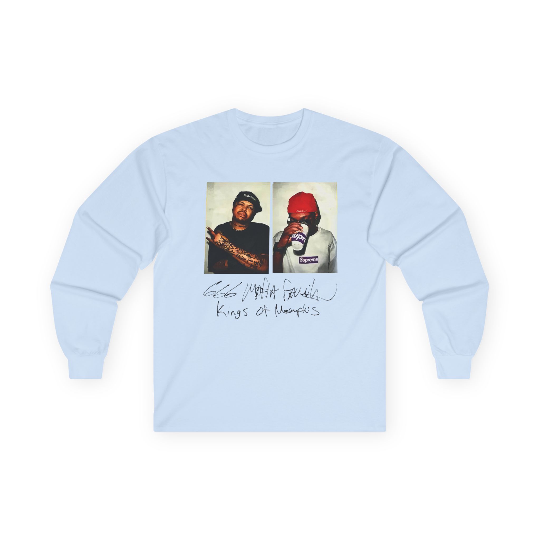 Three 6 Mafia Unisex Ultra Cotton Long Sleeve Tee