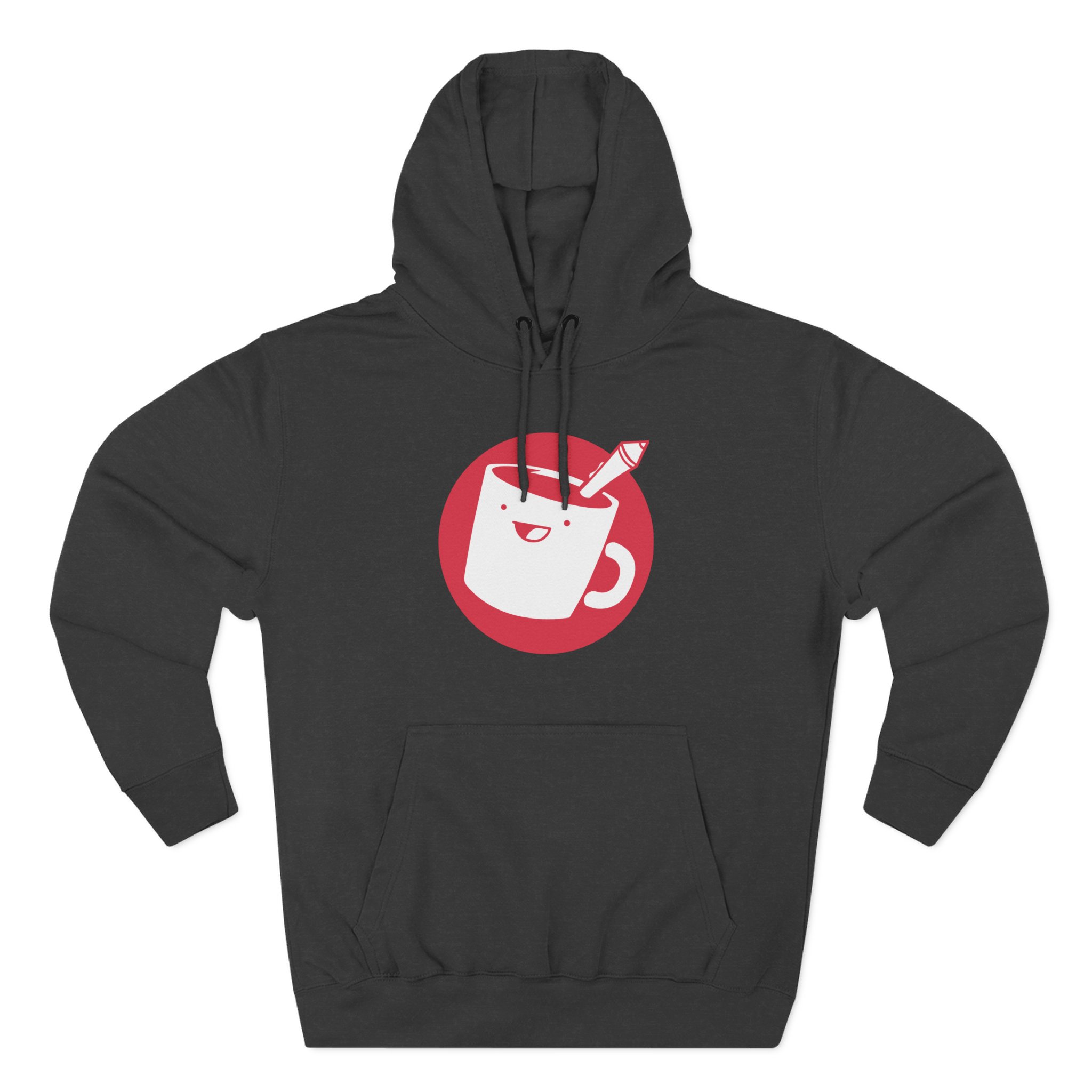 Drawfee Logo Three-Panel Fleece Hoodie