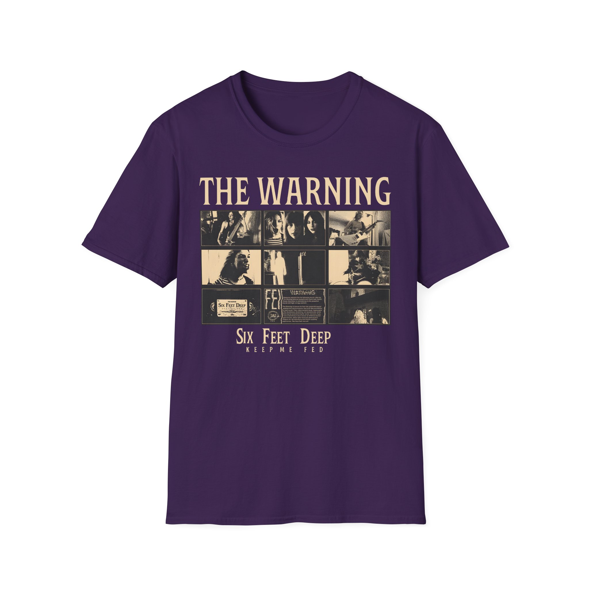 The Warning Six Feet Deep Unisex Softstyle T-Shirt