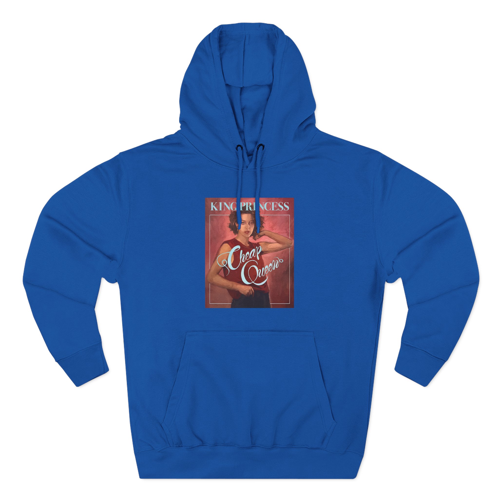 King Princess Cheap Queen Three-Panel Fleece Hoodie