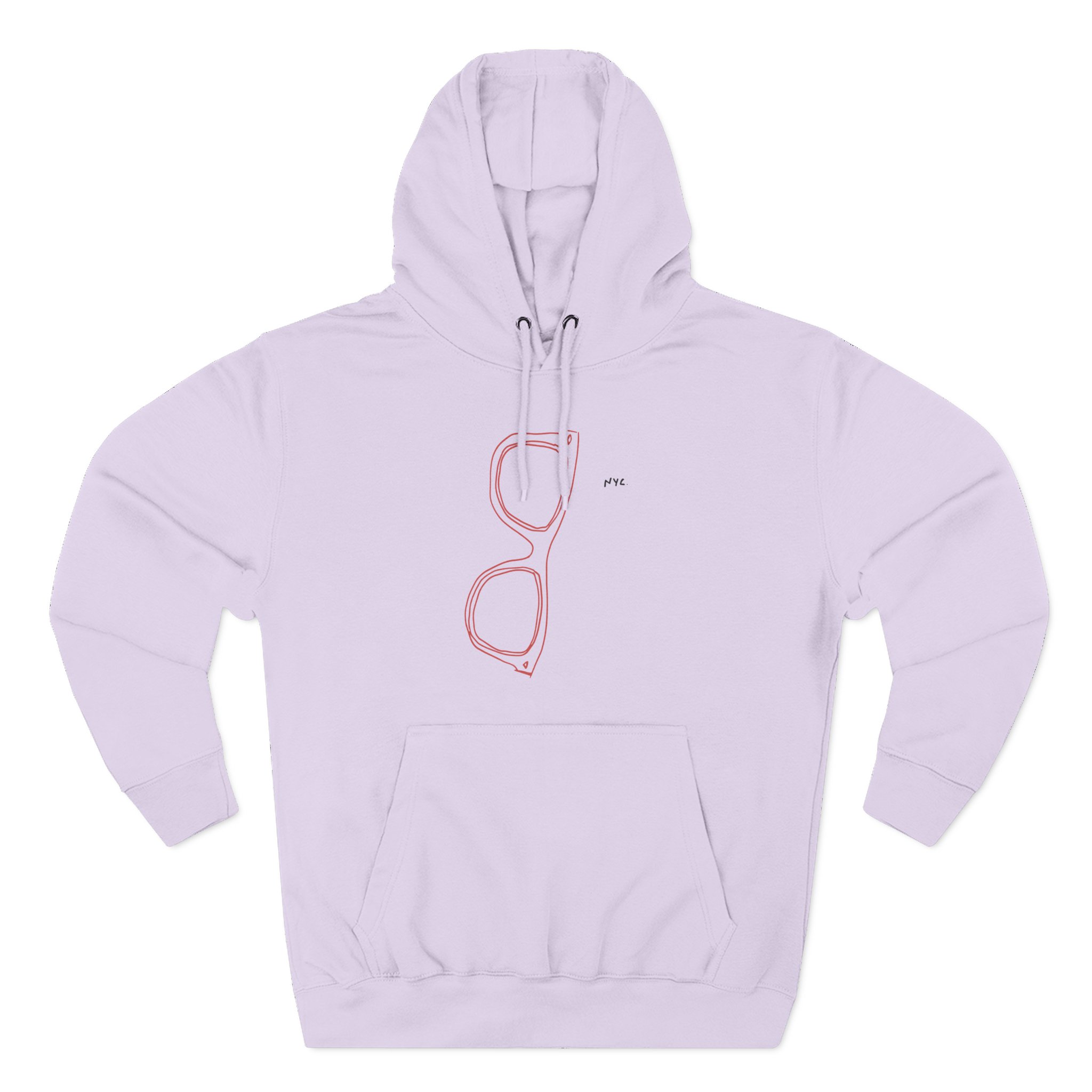 Casey Neistat 368 Three-Panel Fleece Hoodie