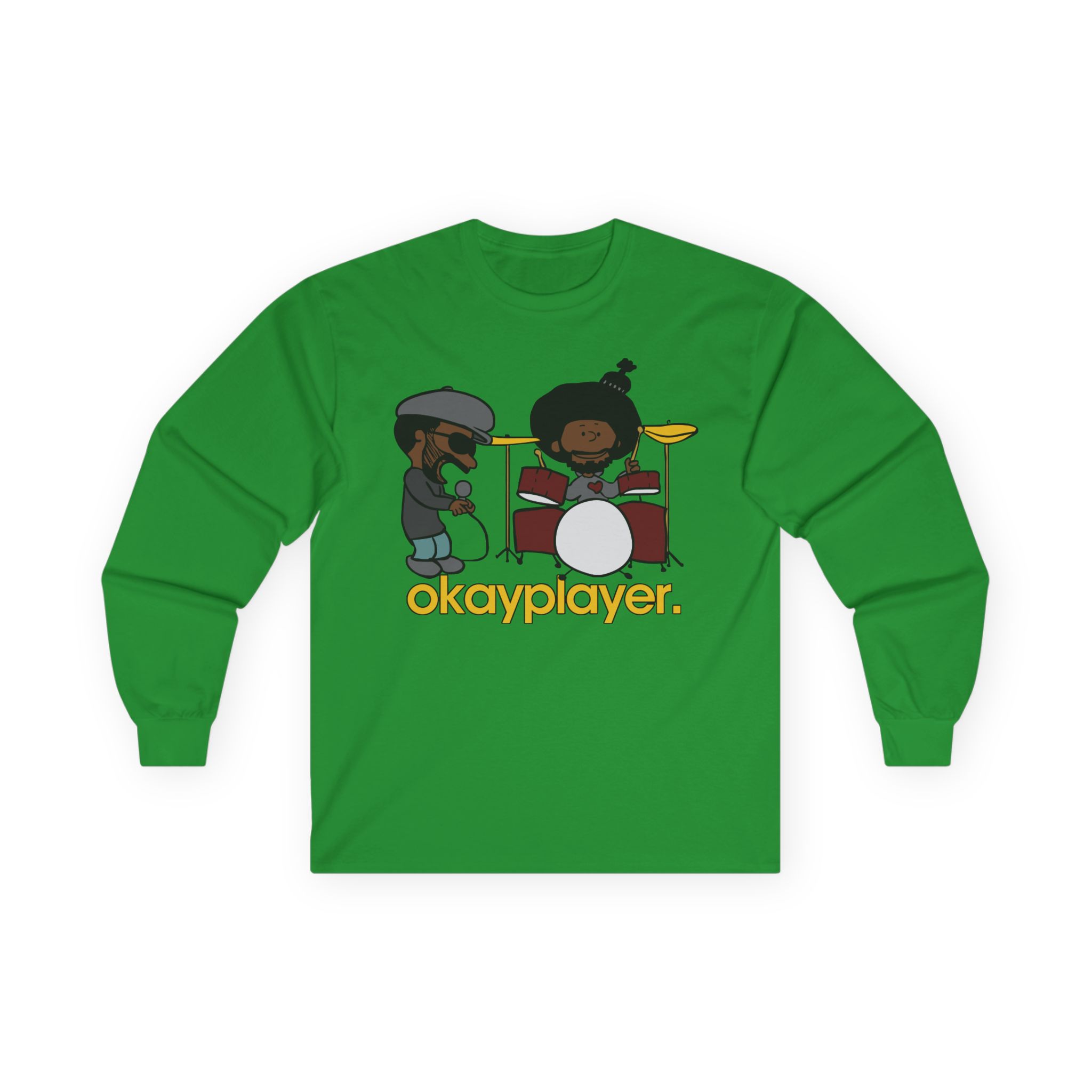 The Roots Black Thought & Questlove Okayplayer Unisex Ultra Cotton Long Sleeve Tee