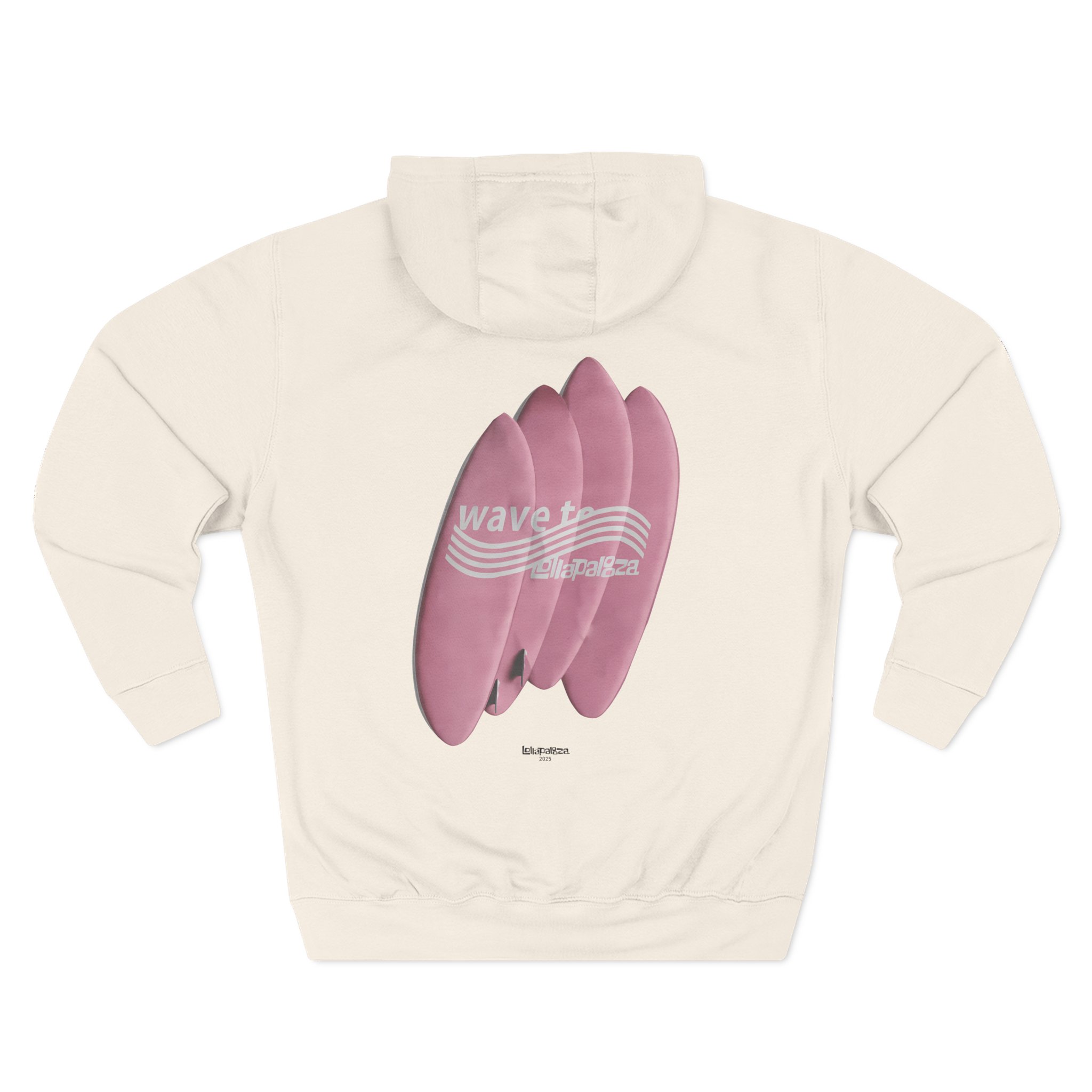 Wave to Earth Lollapolooza Three-Panel Fleece Hoodie