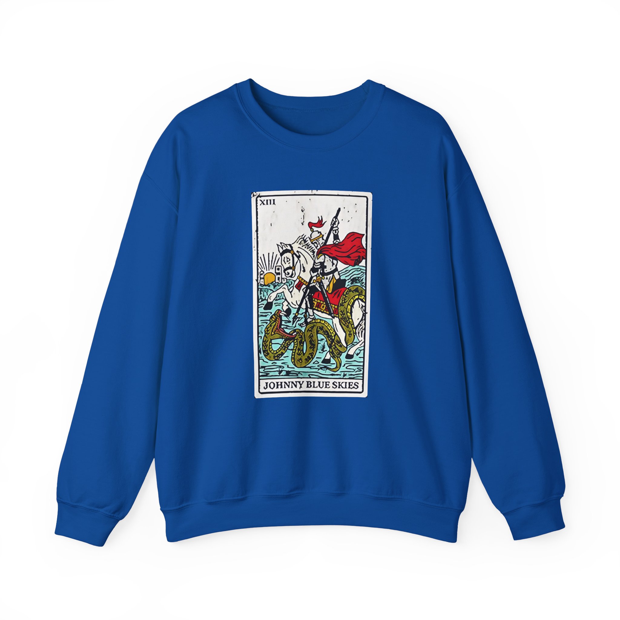 Sturgill Simpson Death Card Unisex Heavy Blendâ„¢ Crewneck Sweatshirt