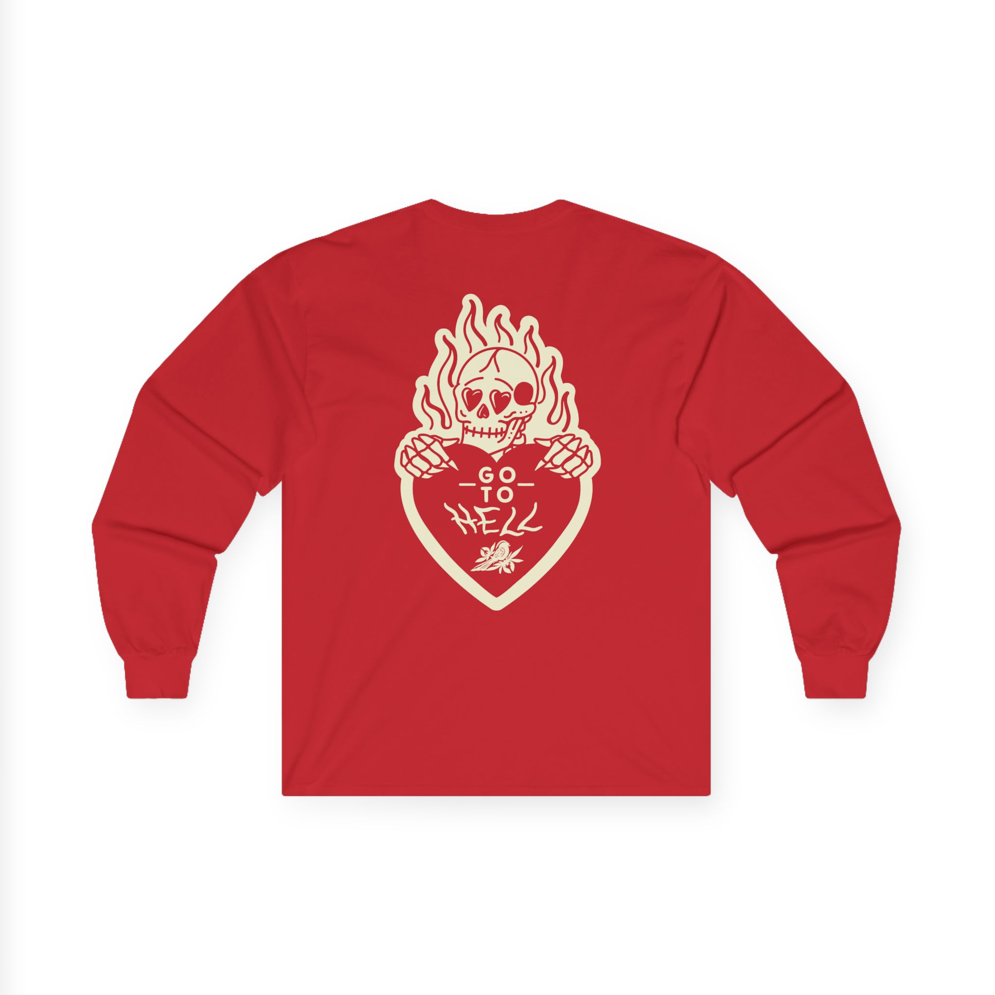 Bayside Go to Hell Unisex Ultra Cotton Long Sleeve Tee