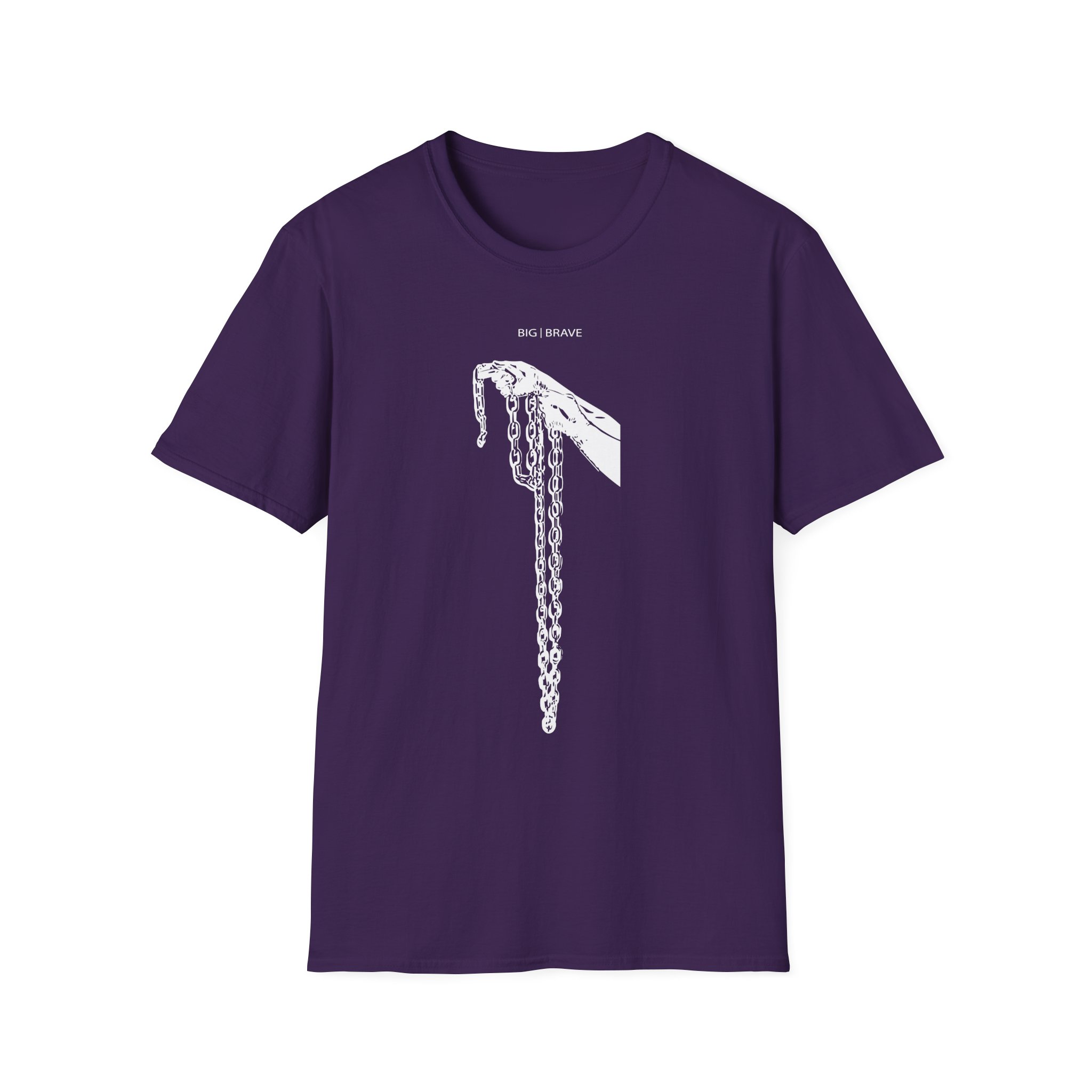 Big Brave Gloves and Chains Unisex Softstyle T-Shirt