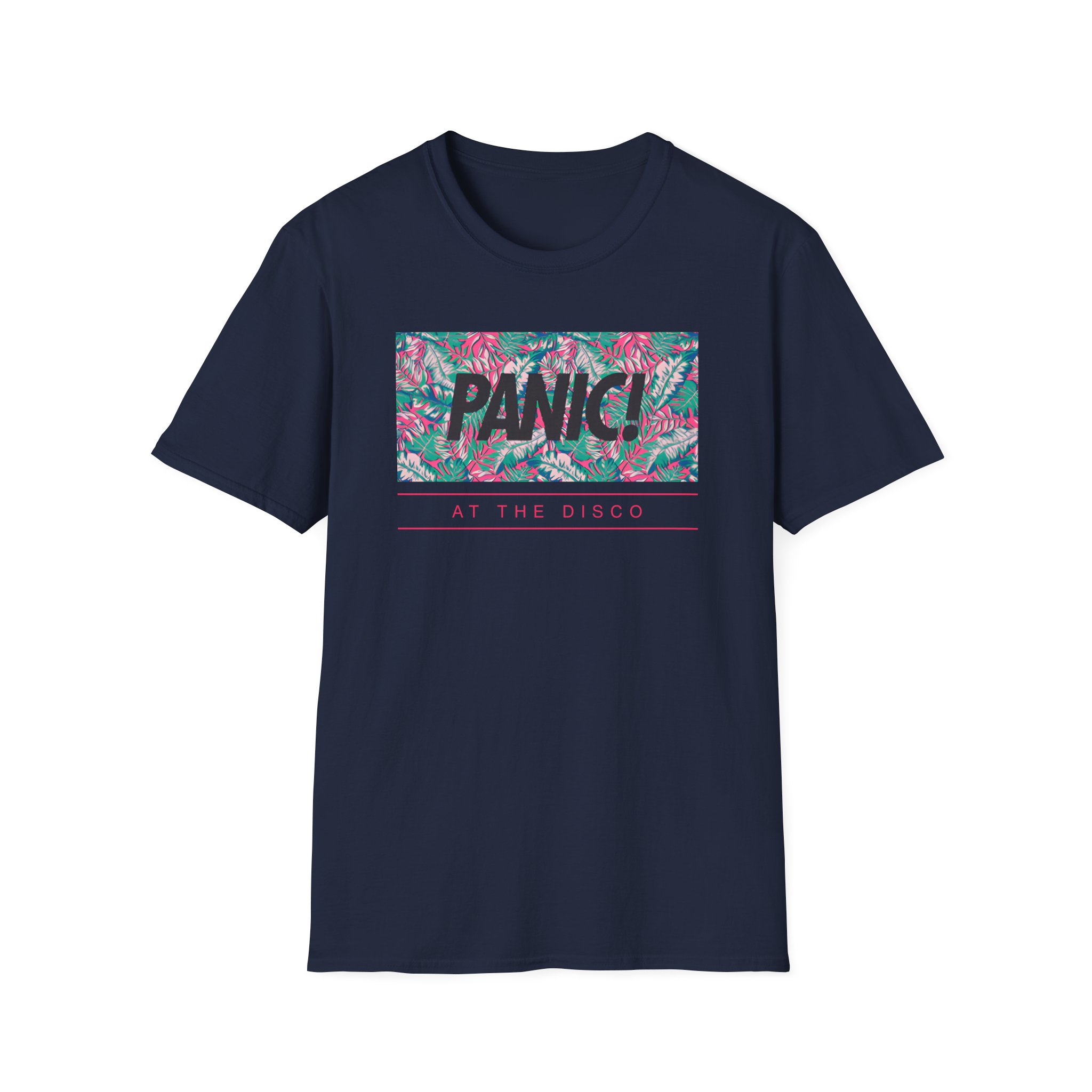 Panic at the Disco Floral Unisex Softstyle T-Shirt