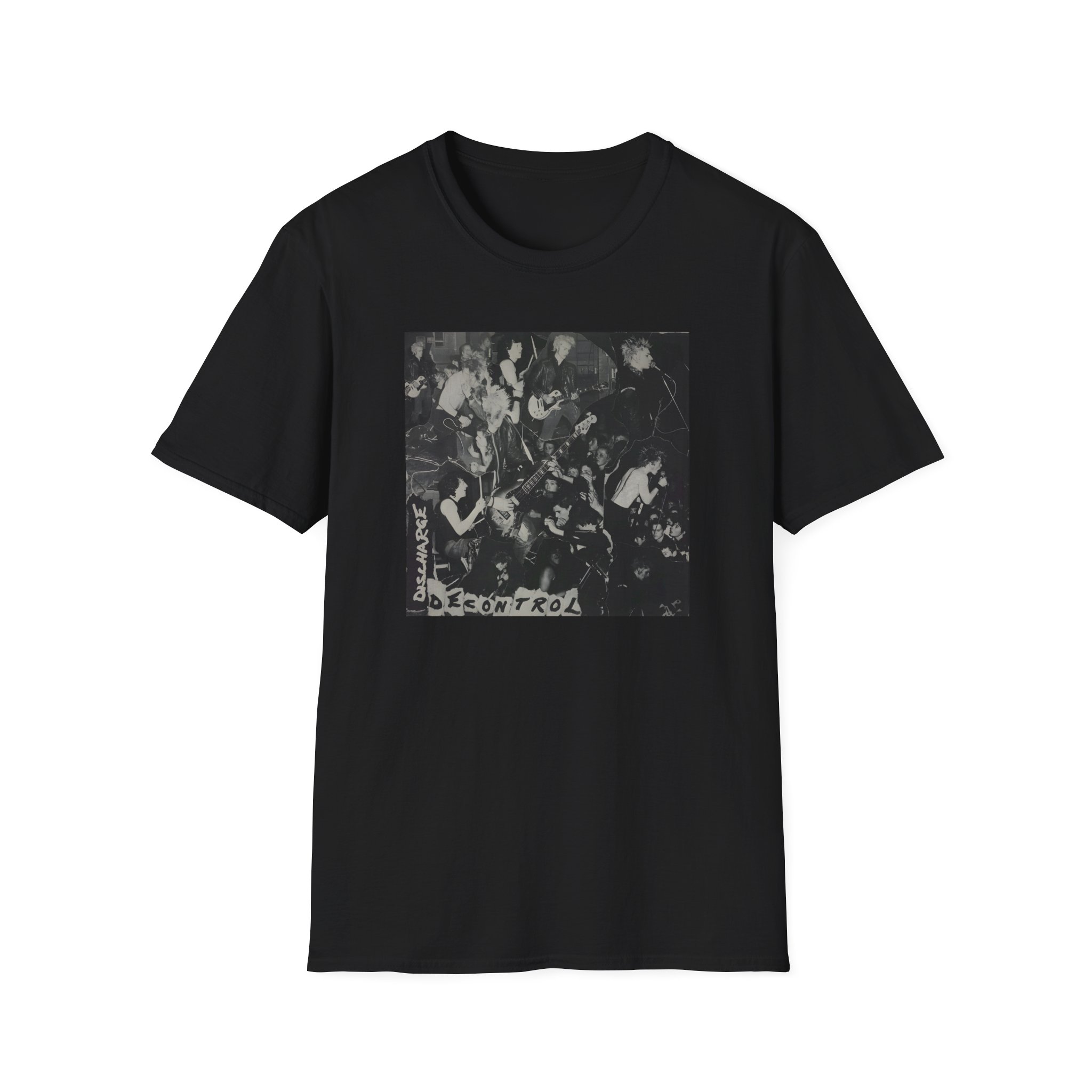 Discharge Decontrol Unisex Softstyle T-Shirt