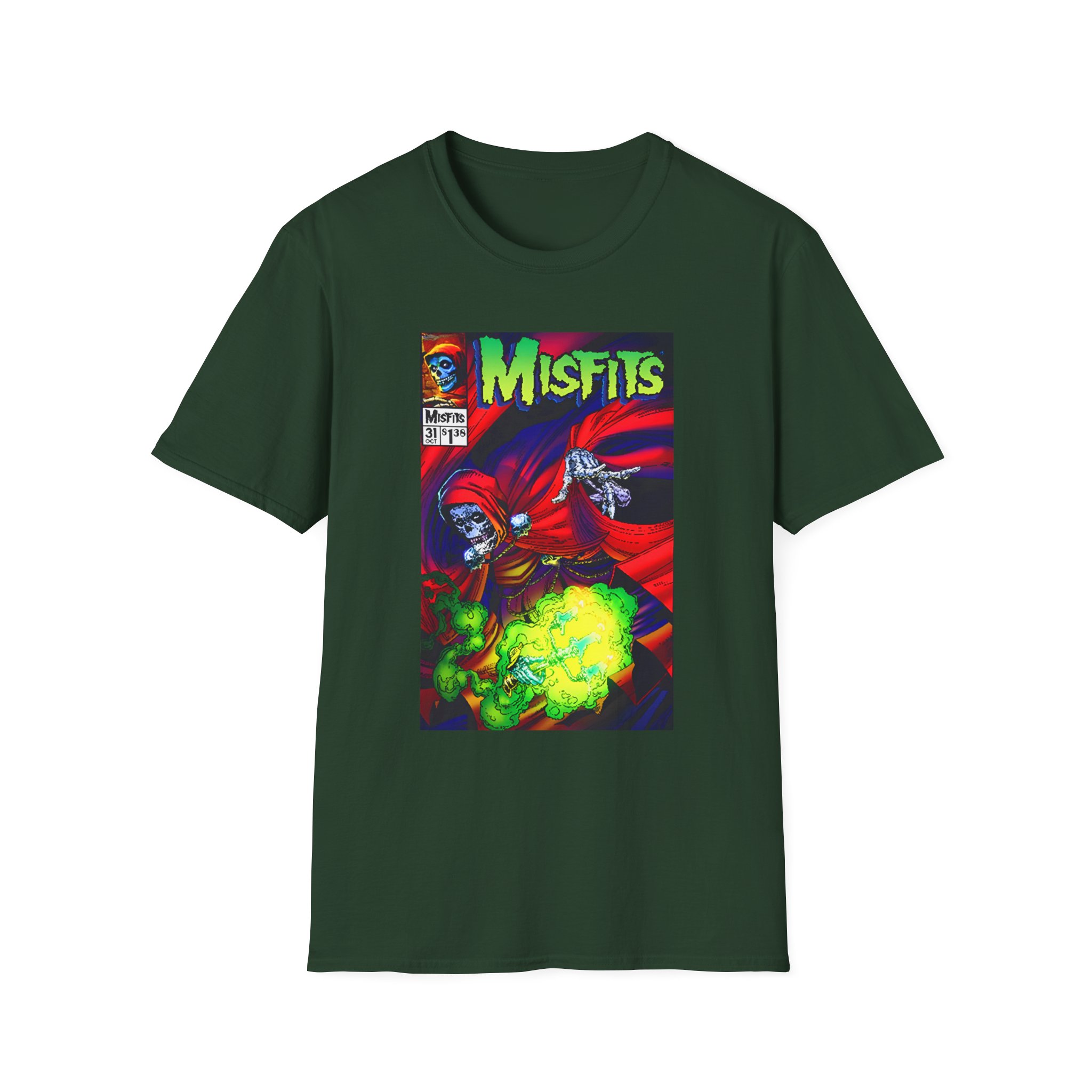 Misfits Misfits Hell Fiend Unisex Softstyle T-Shirt