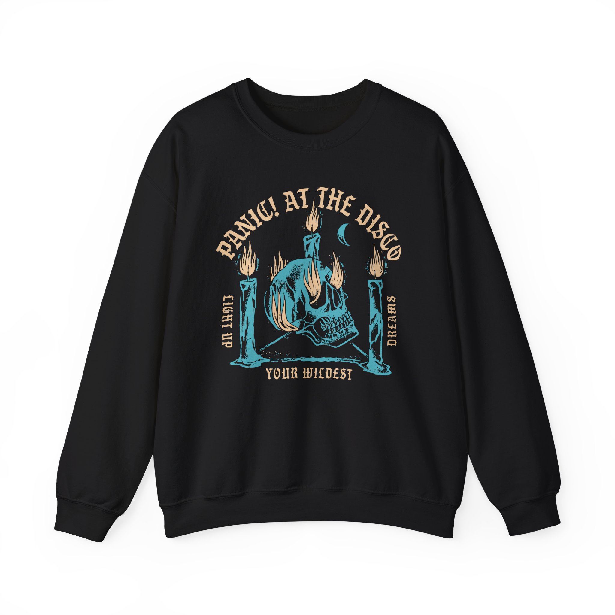 Panic at the Disco Panic! At the Disco Unisex Heavy Blendâ„¢ Crewneck Sweatshirt