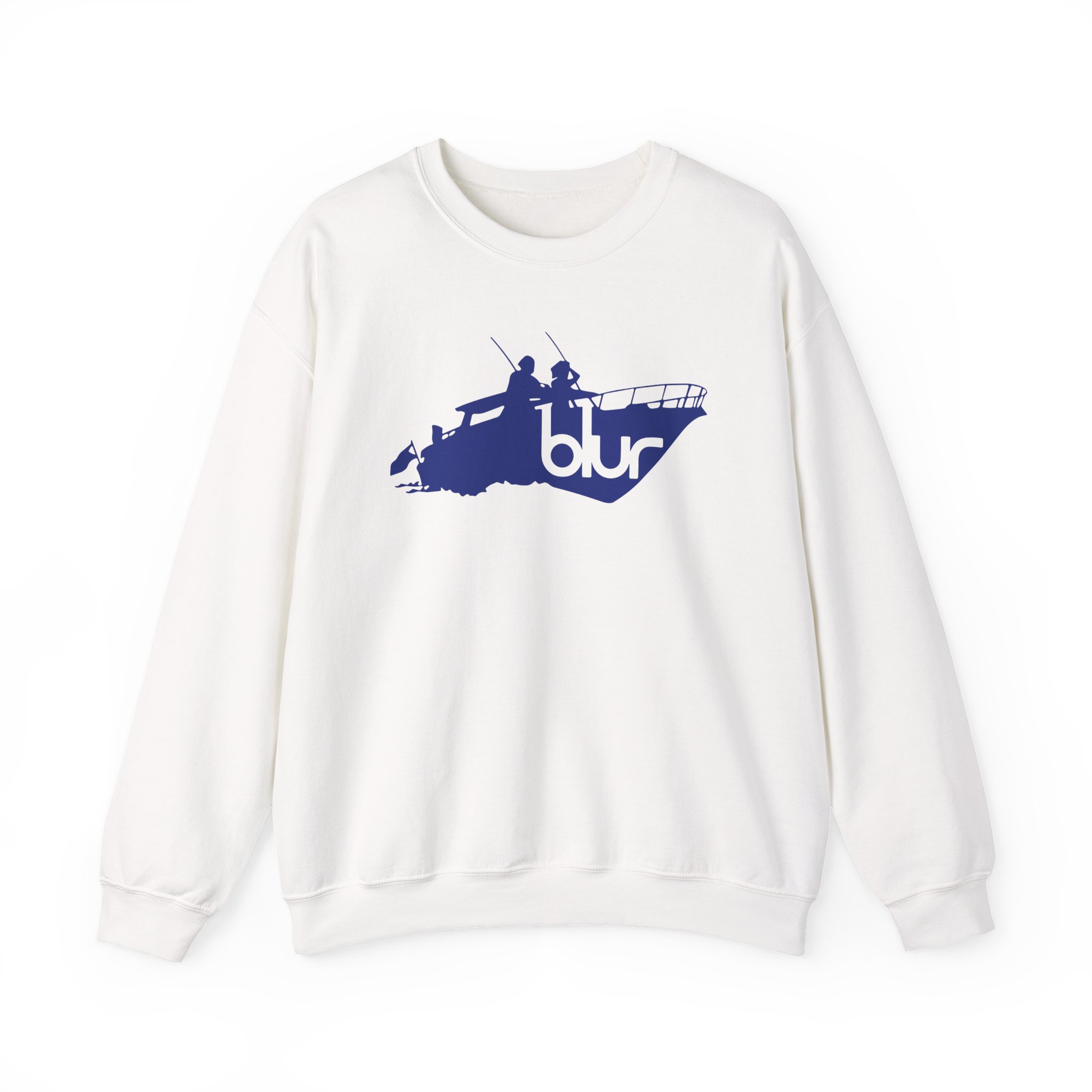Blur Sunday Sunday Boat Unisex Heavy Blend Crewneck Sweatshirt