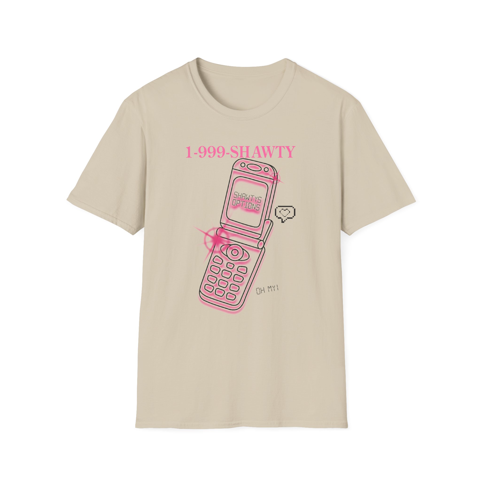 Shawty Bae Shawty Hotline Unisex Softstyle T-Shirt