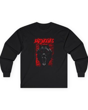 Bad Wolves Big Wolf Unisex Ultra Cotton Long Sleeve Tee