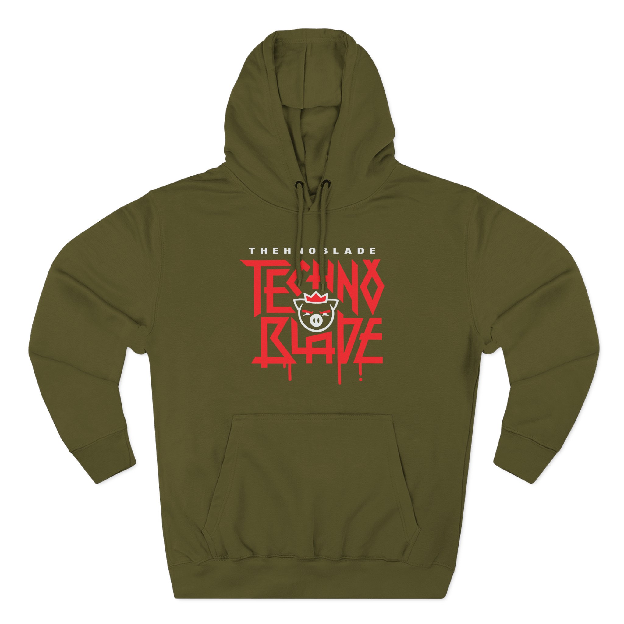 Technoblade Three-Panel Fleece Hoodie