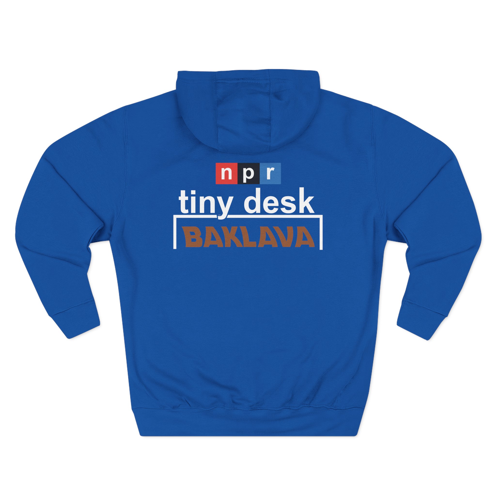 Action Bronson Baklava X Npr Tiny Desk Three-Panel Fleece Hoodie