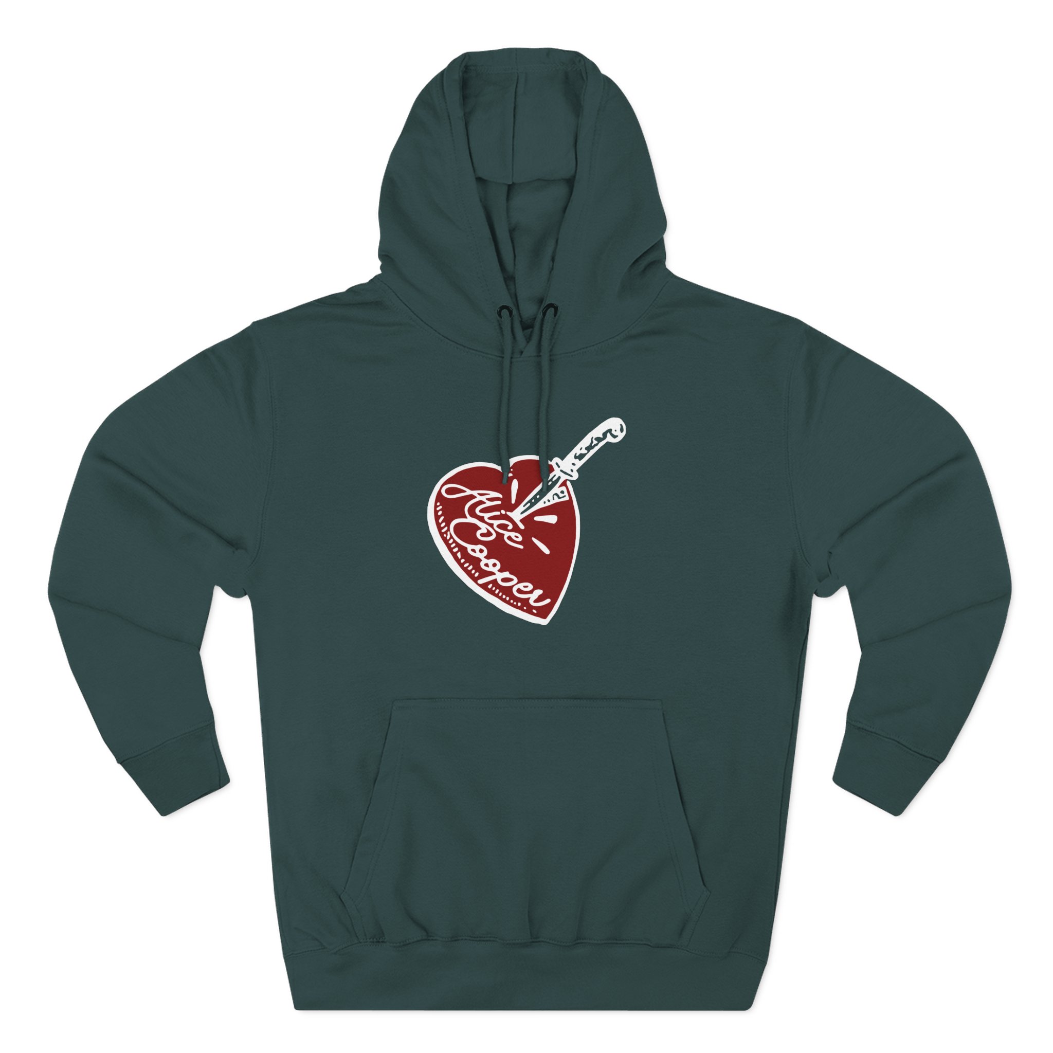Alice Cooper Stab Heart Three-Panel Fleece Hoodie