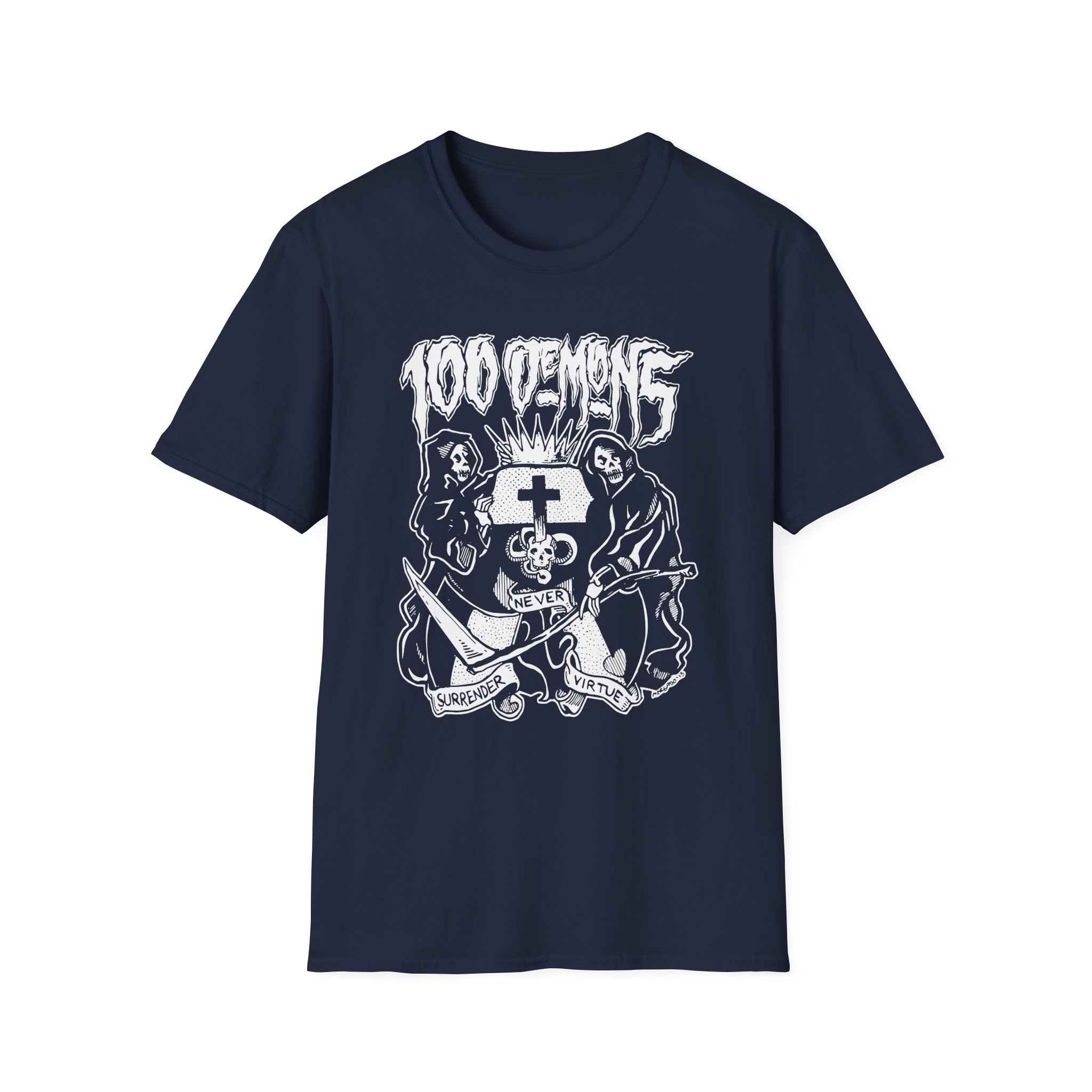 100 Demons Unisex Softstyle T-Shirt