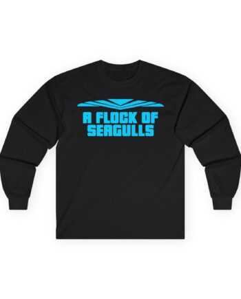 A Flock of Seagulls Logo Unisex Ultra Cotton Long Sleeve Tee