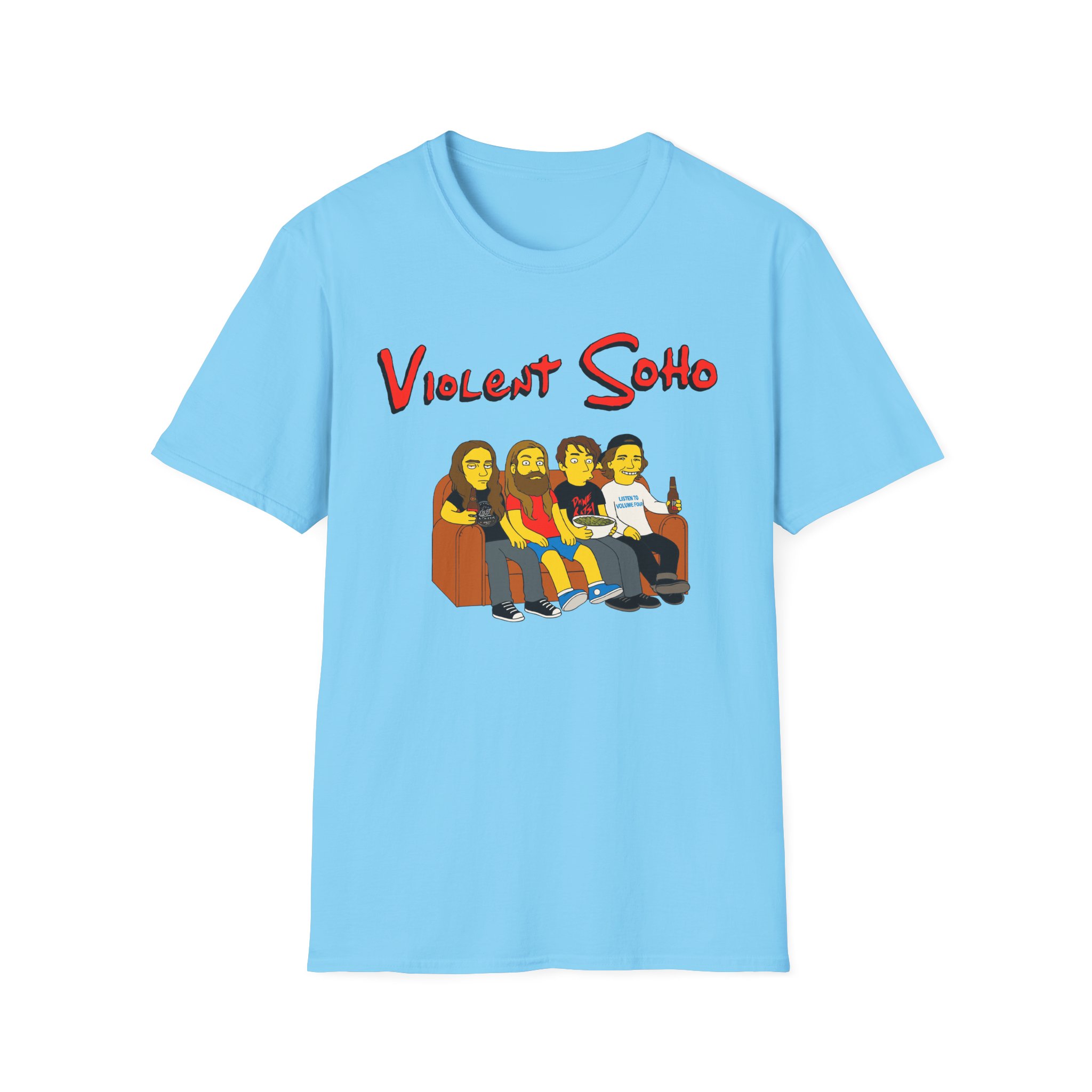 Violent Soho Springfield 4122 Unisex Softstyle T-Shirt