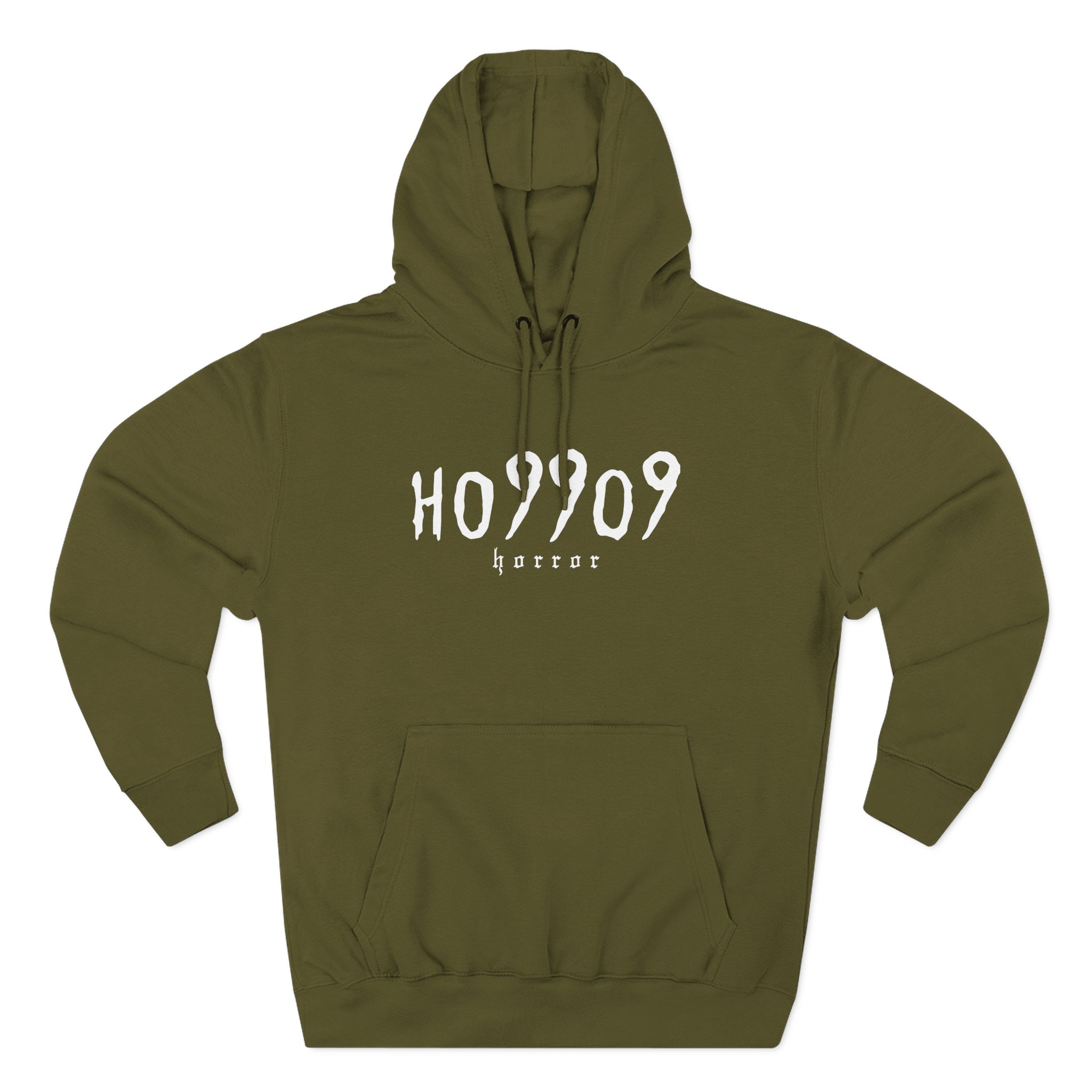 Ho99o9 Logo Three-Panel Fleece Hoodie