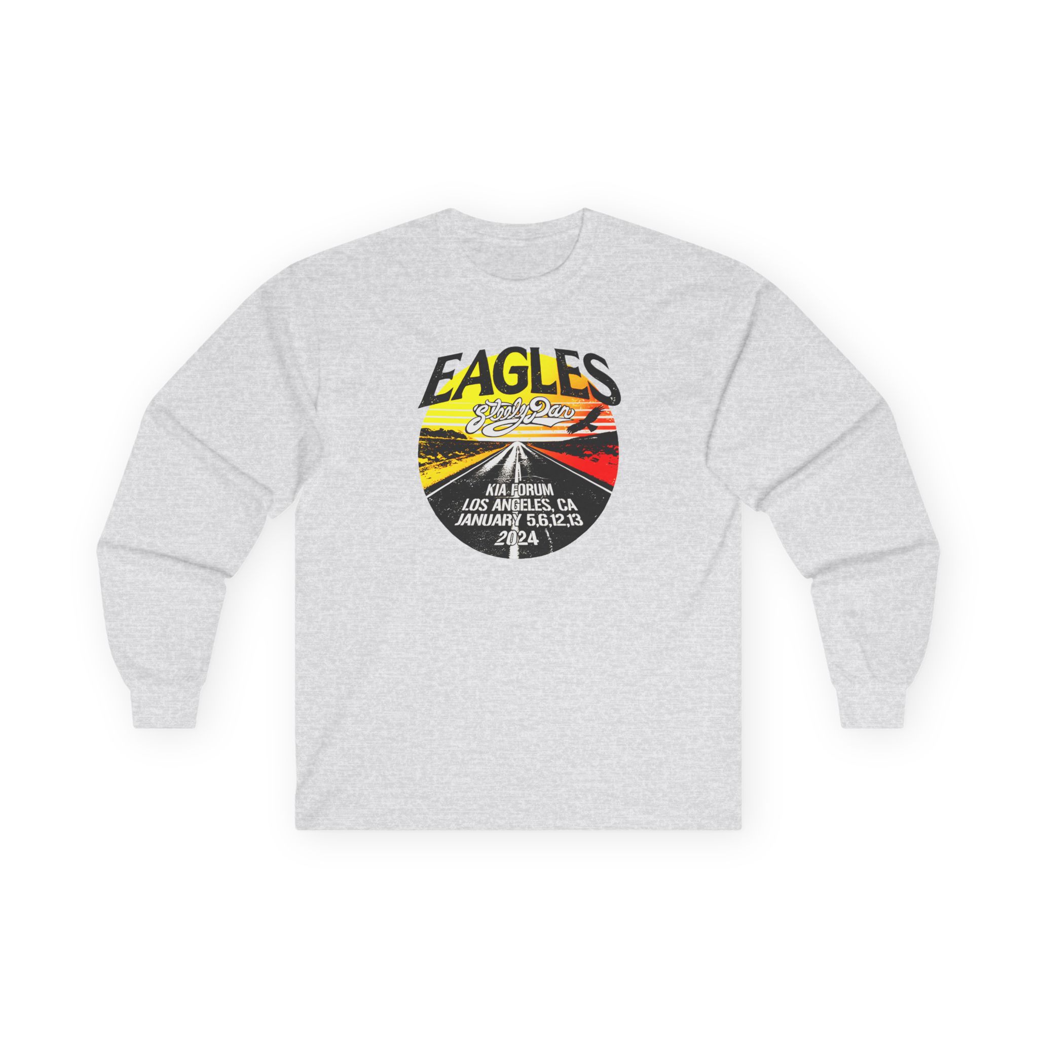 The Eagles The Long Goodbye 2024 Tour Los Angeles Unisex Ultra Cotton Long Sleeve Tee
