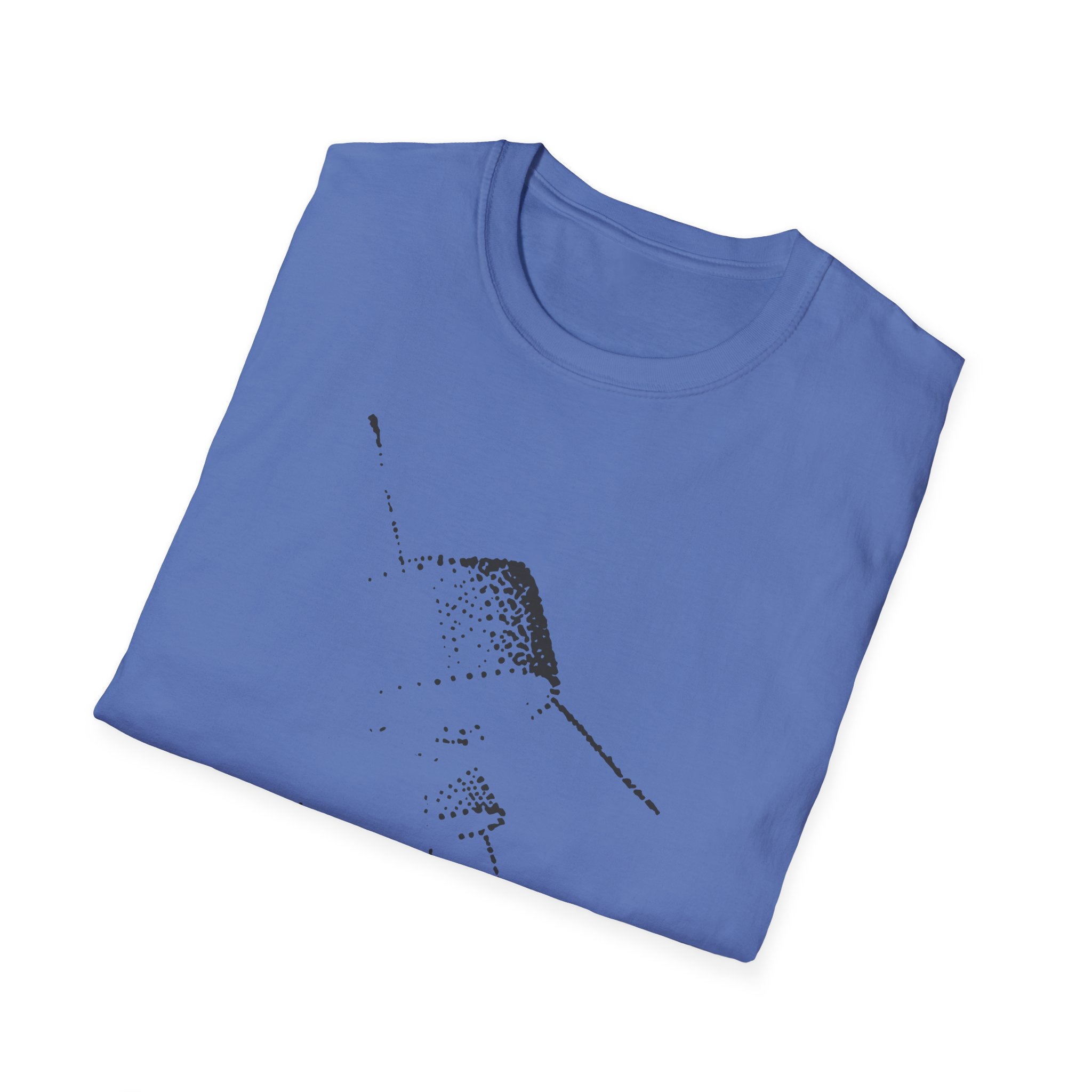 Cave in Satellite: Blackened Unisex Softstyle T-Shirt