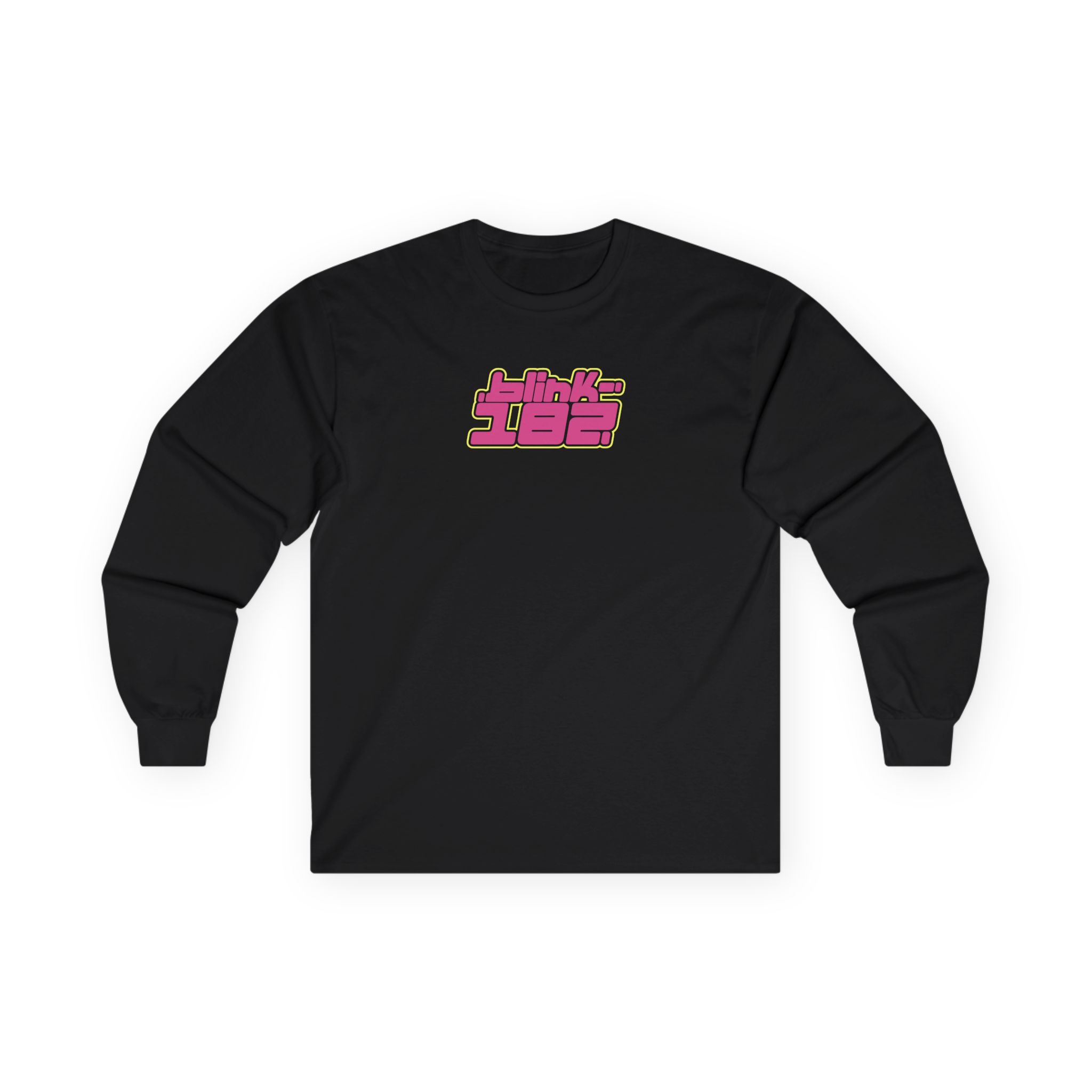 Blink 182 Blue Logo Unisex Ultra Cotton Long Sleeve Tee