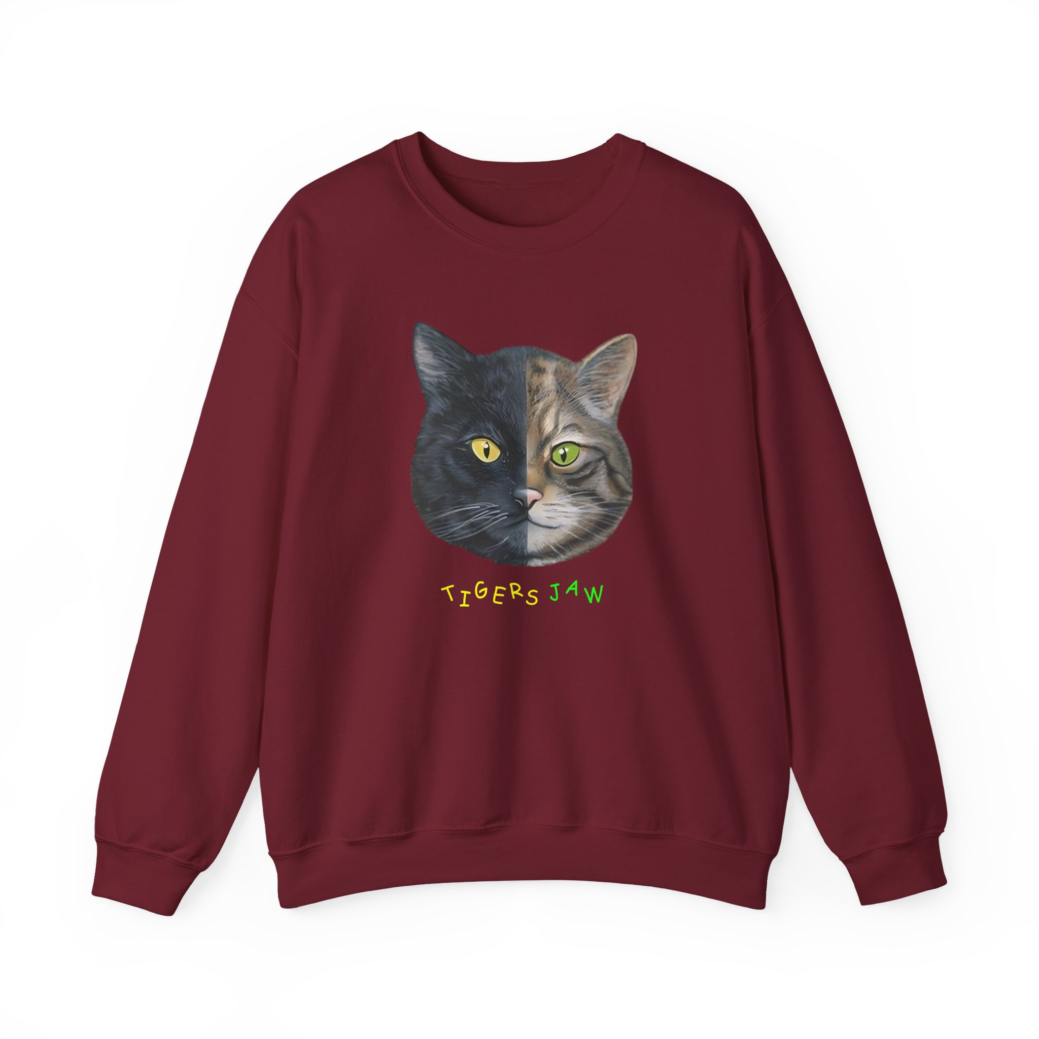 Tigers Jaw Cat Unisex Heavy Blendâ„¢ Crewneck Sweatshirt