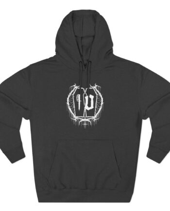 The Last Ten Seconds of Life Three-Panel Fleece Hoodie