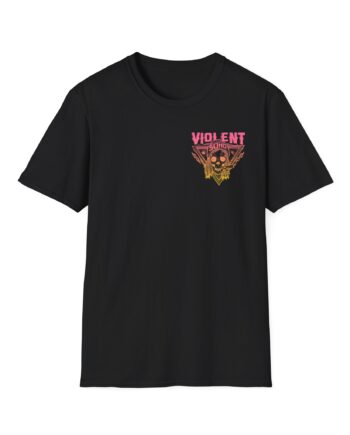 Violent Soho Blazin' Skull Gradient Unisex Softstyle T-Shirt